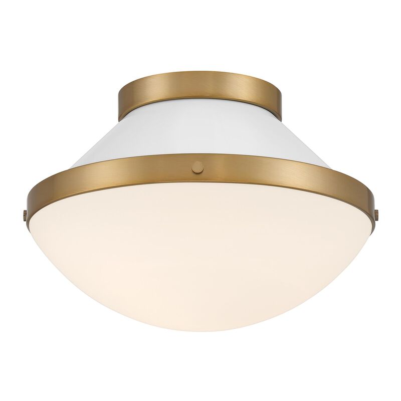 Xander 12 Inch Semi Flush Mount by Crystorama - Clearance