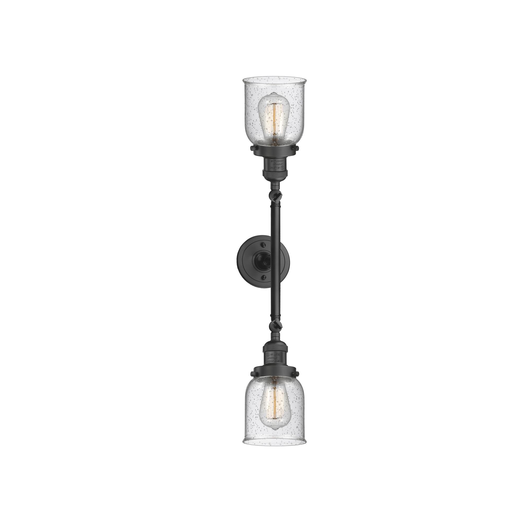 Bruno Marashlian Small Bell 16 Inch 2 Light Bath Vanity Light by Innovations Lighting
