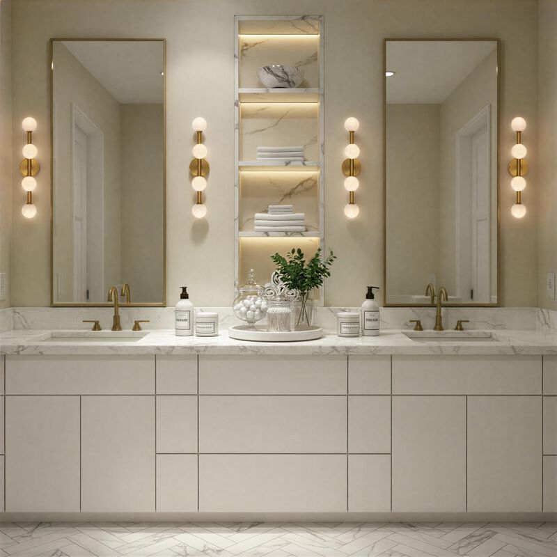 Terrell 24 Inch 4 Light Bath Vanity Light by Crystorama