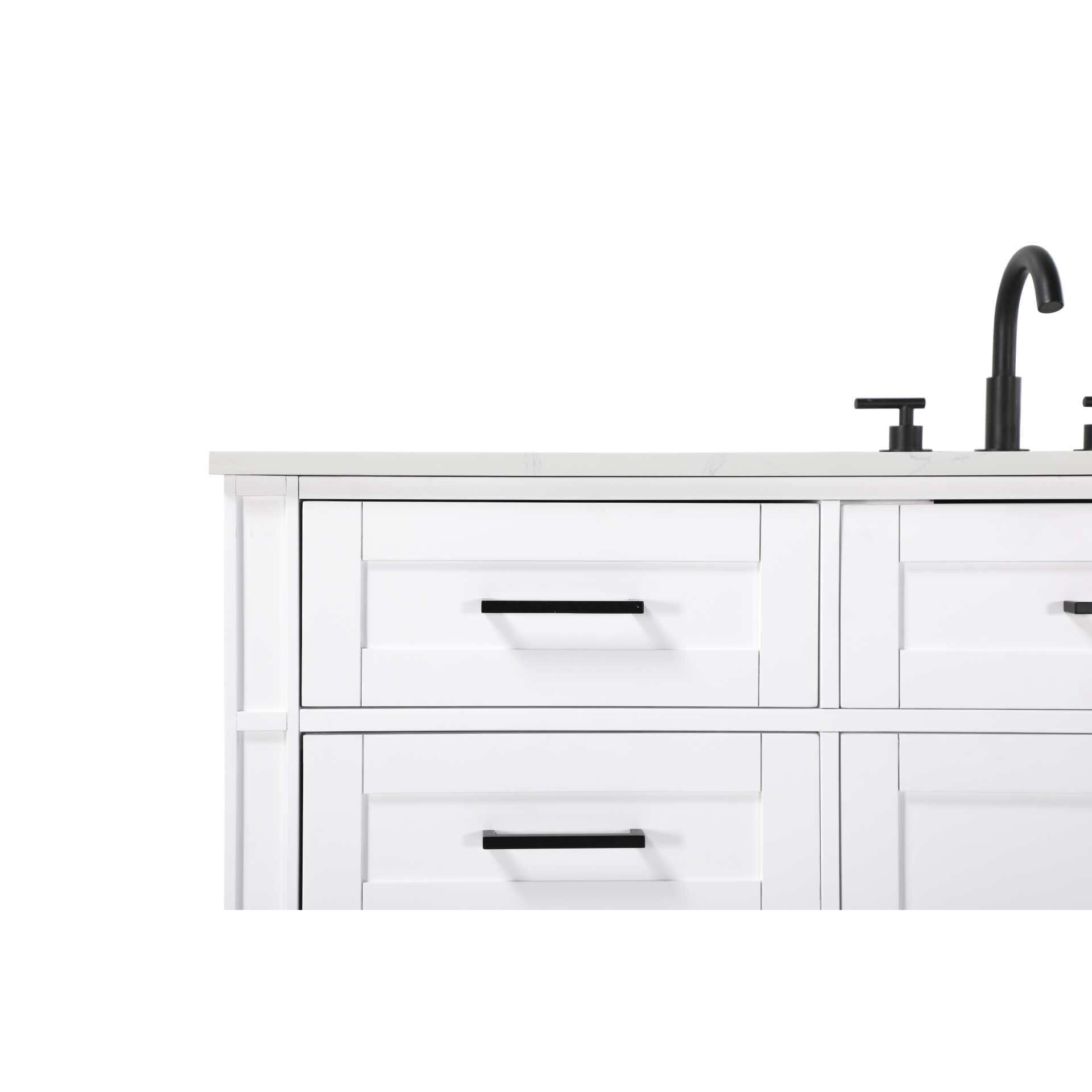 Shown in White finish