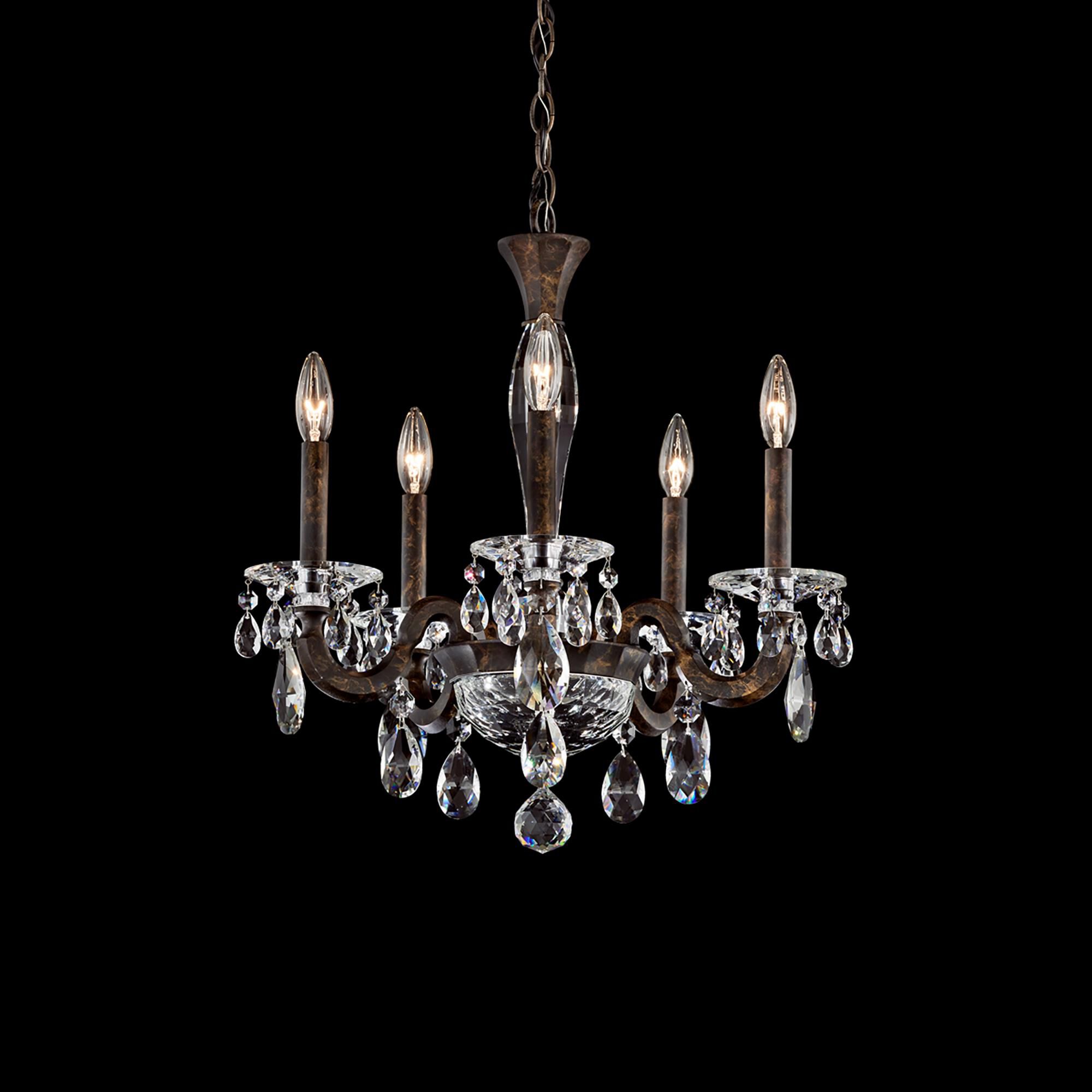 San Marco 20 Inch 5 Light Mini Chandelier by Schonbek