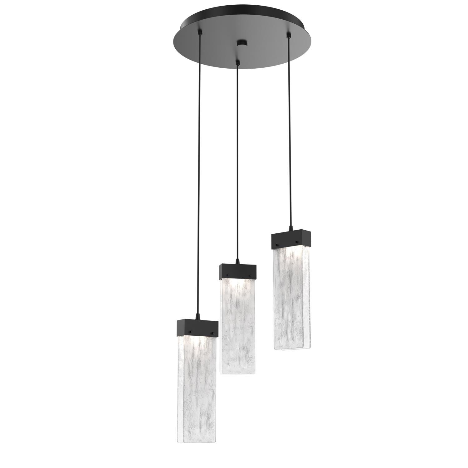 Parallel 16 Inch 3 Light LED Multi Light Pendant by Hammerton Studio