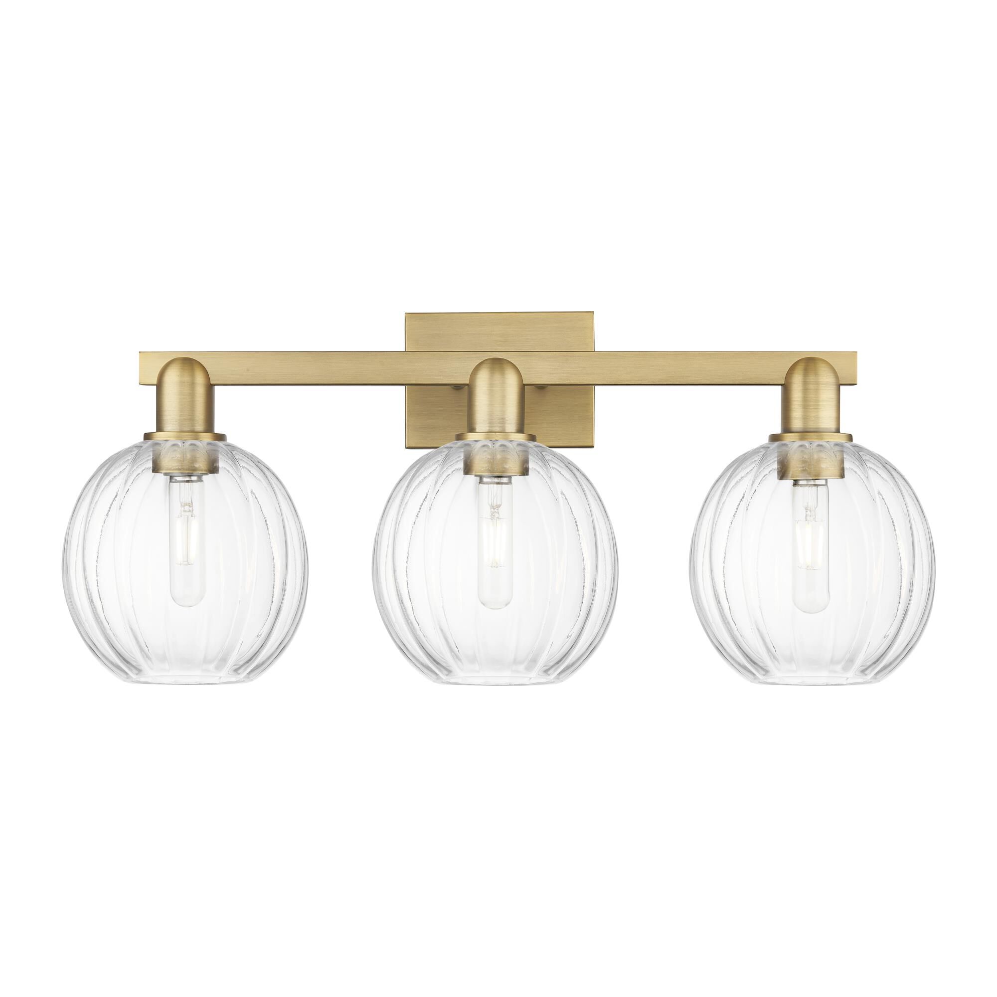 Shown in Brushed Brass finish