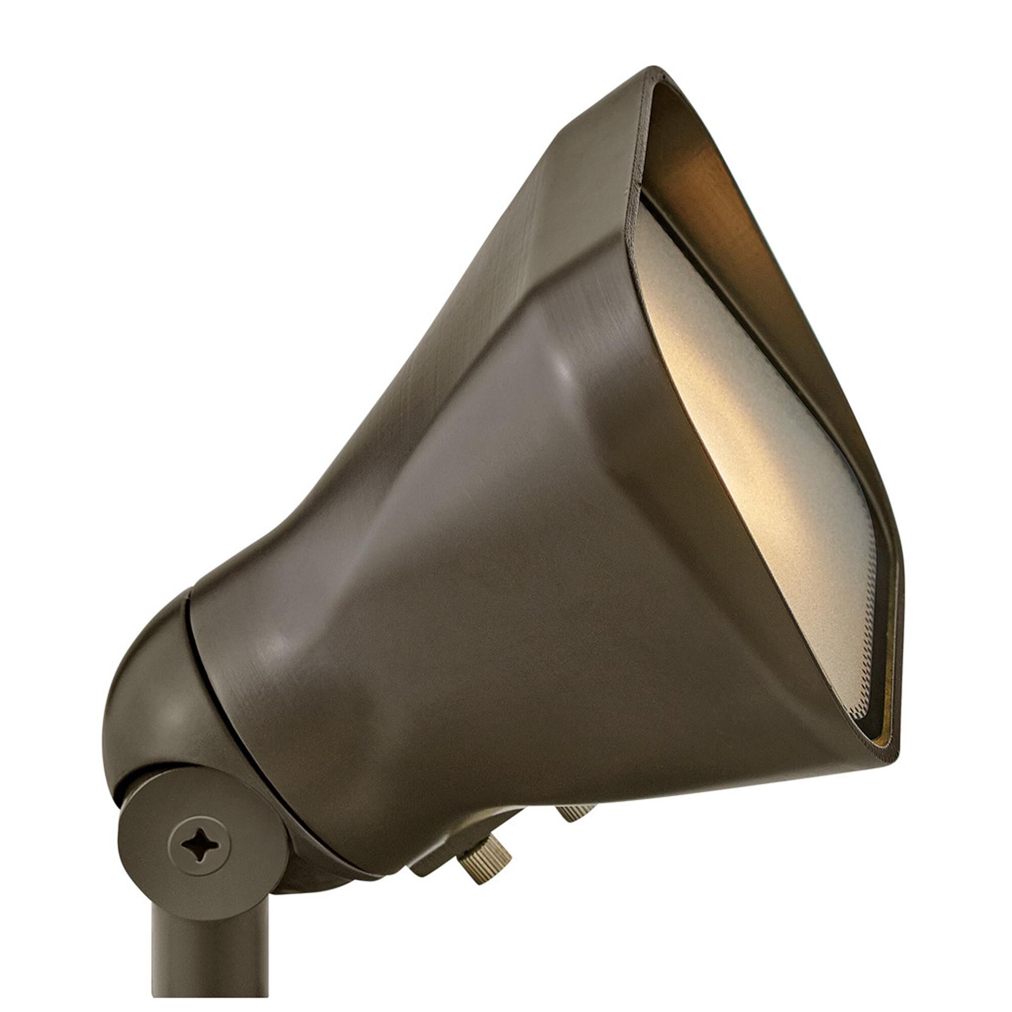 Shown in Bronze finish and Frosted Lens glass