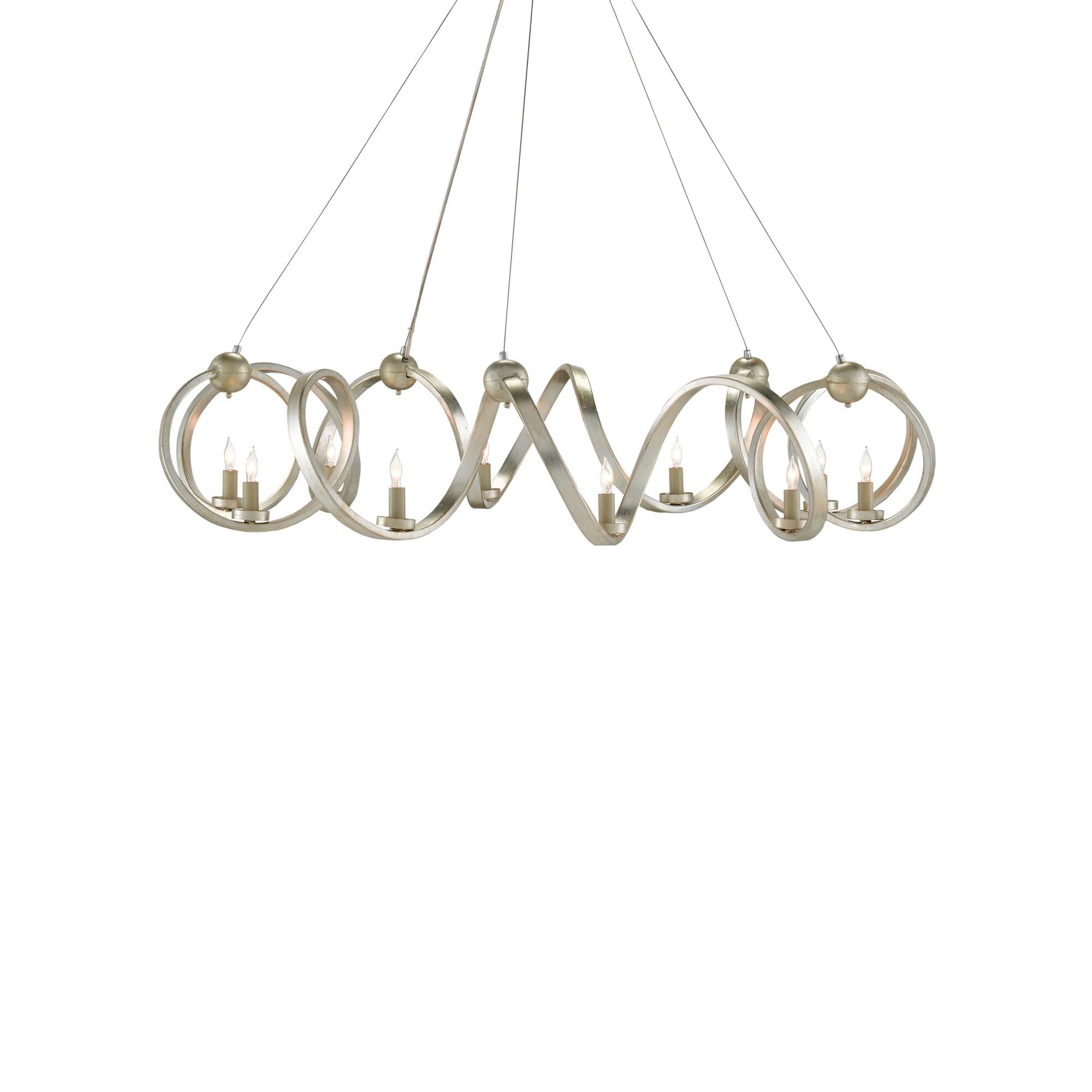 Shown in Contemporary Silver Leaf finish