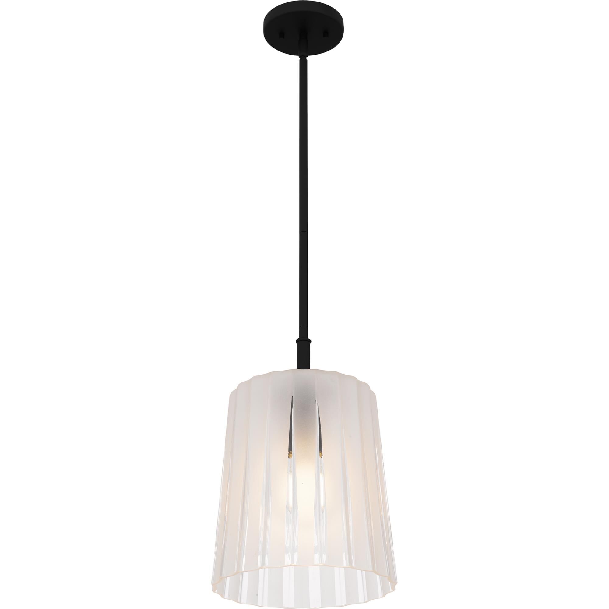 Gray 10 Inch Mini Pendant by Quoizel