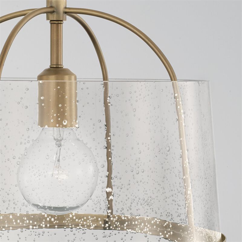 Madison 13 Inch 1 Light Semi Flush Mount by Homeplace by Capital Lighting Fixture Company