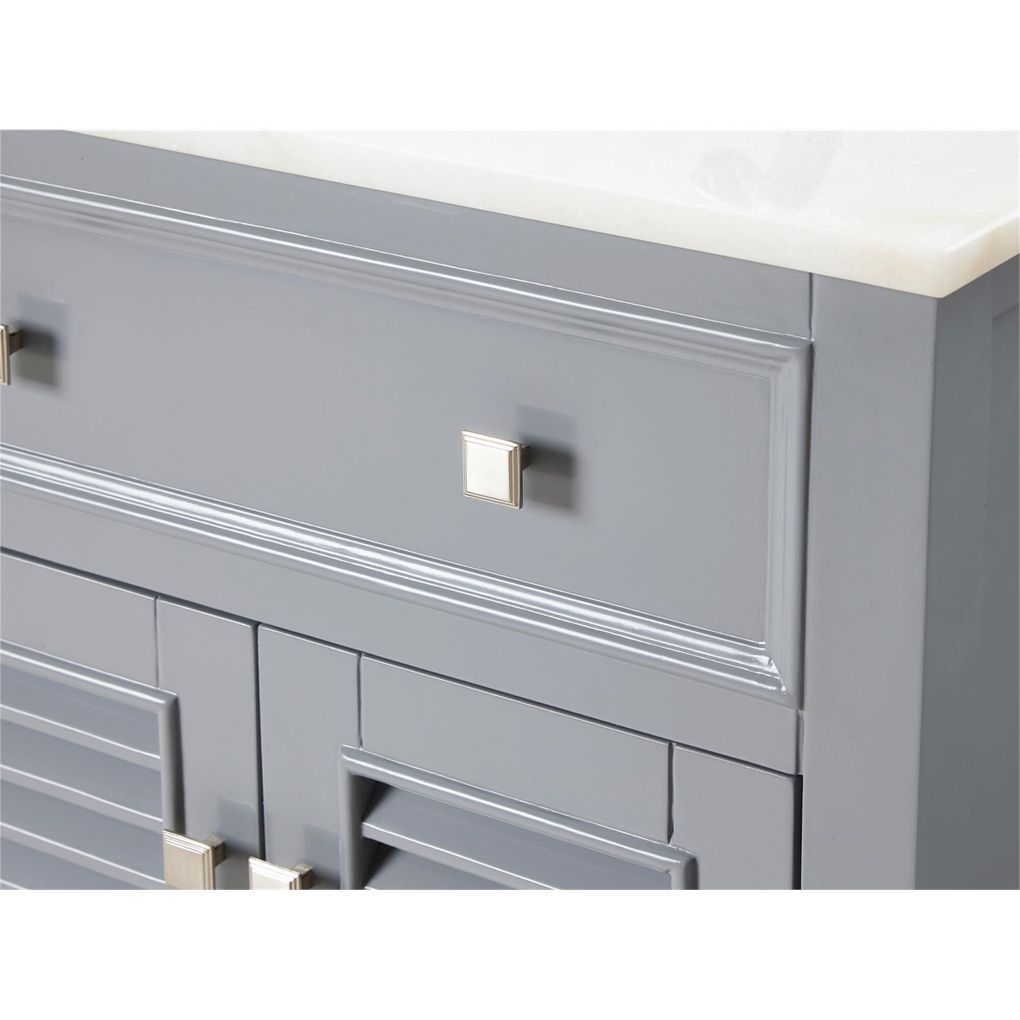 Shown in Grey finish