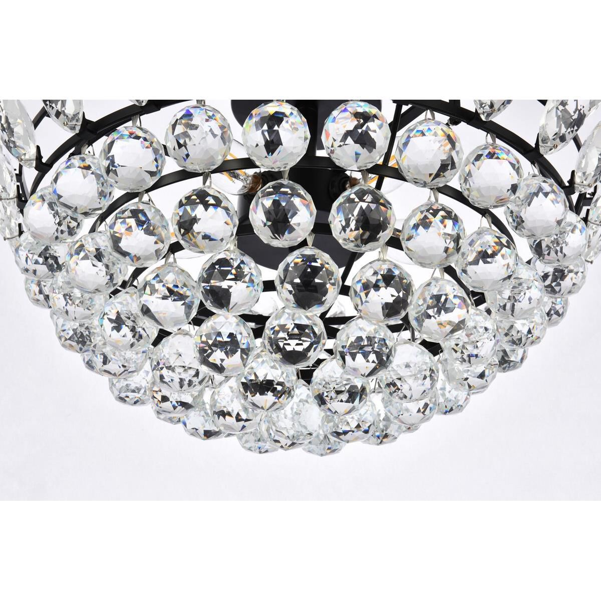 Emilia 20 Inch 5 Light Flush Mount by Elegant Lighting