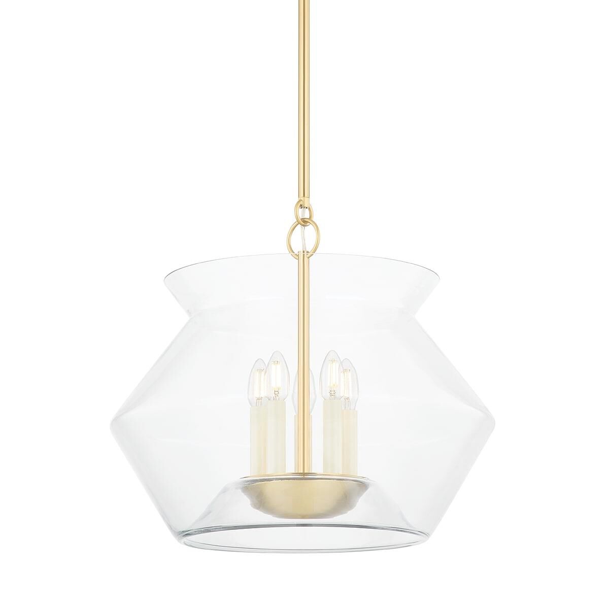 Edmonton 20.75 Inch Cage Pendant by Hudson Valley Lighting