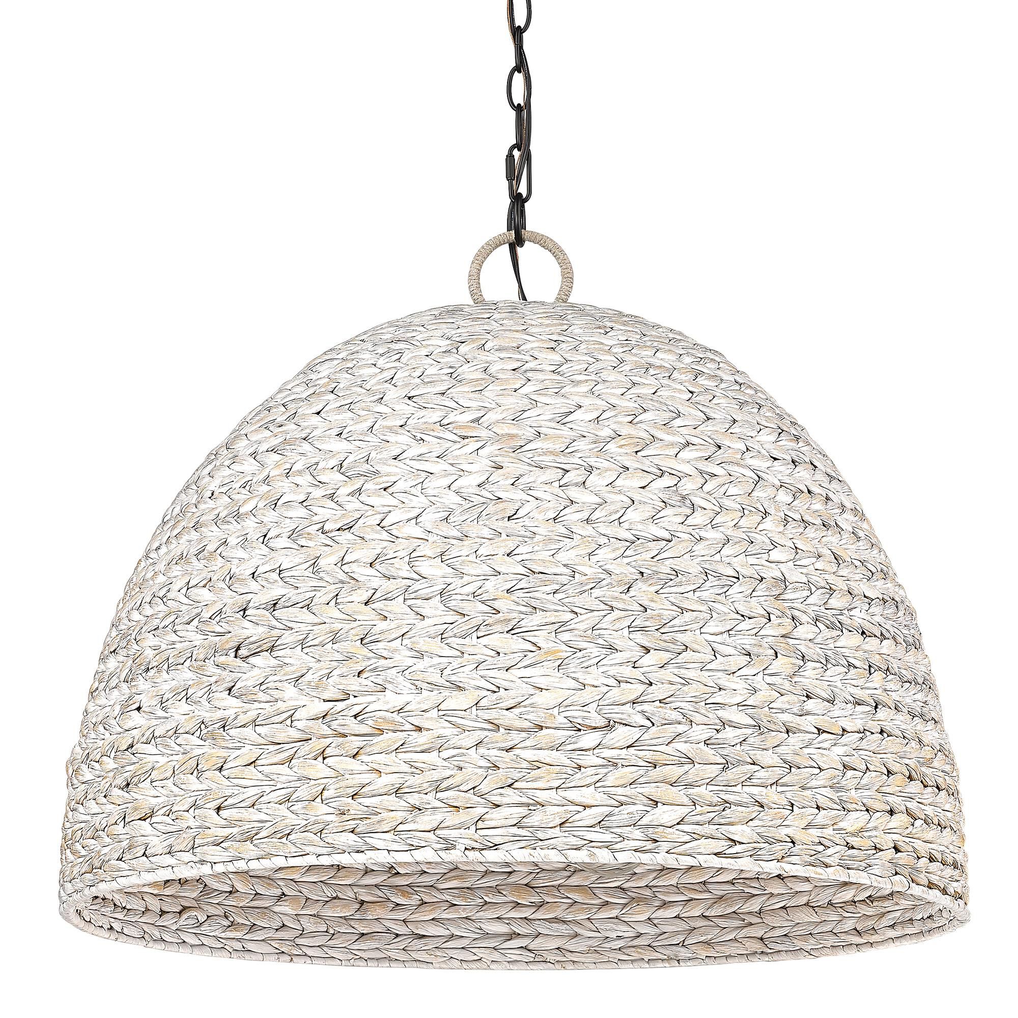 Rue 21 Inch Large Pendant by Golden Lighting