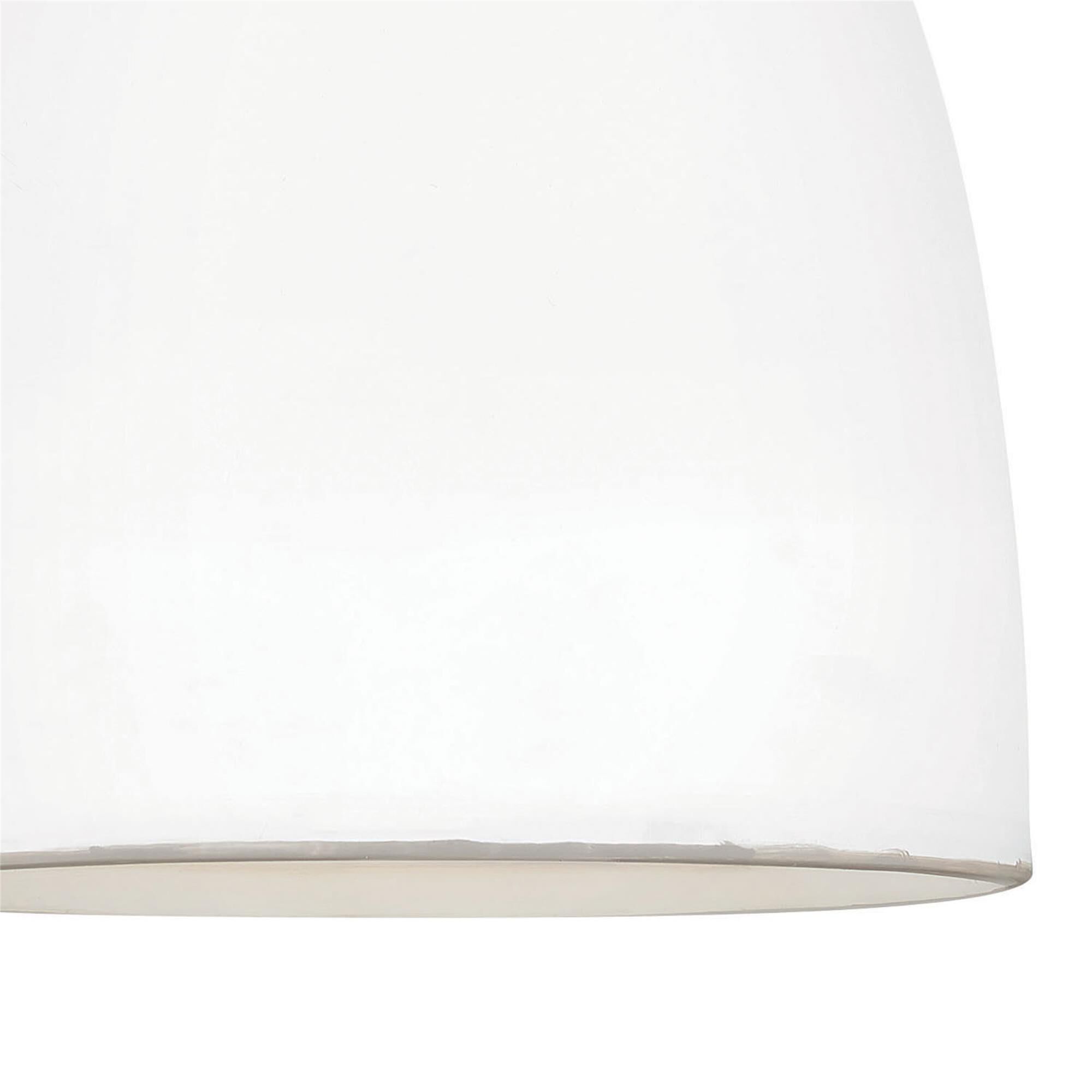 Shown in Antique Nickel finish and Ceramic shade