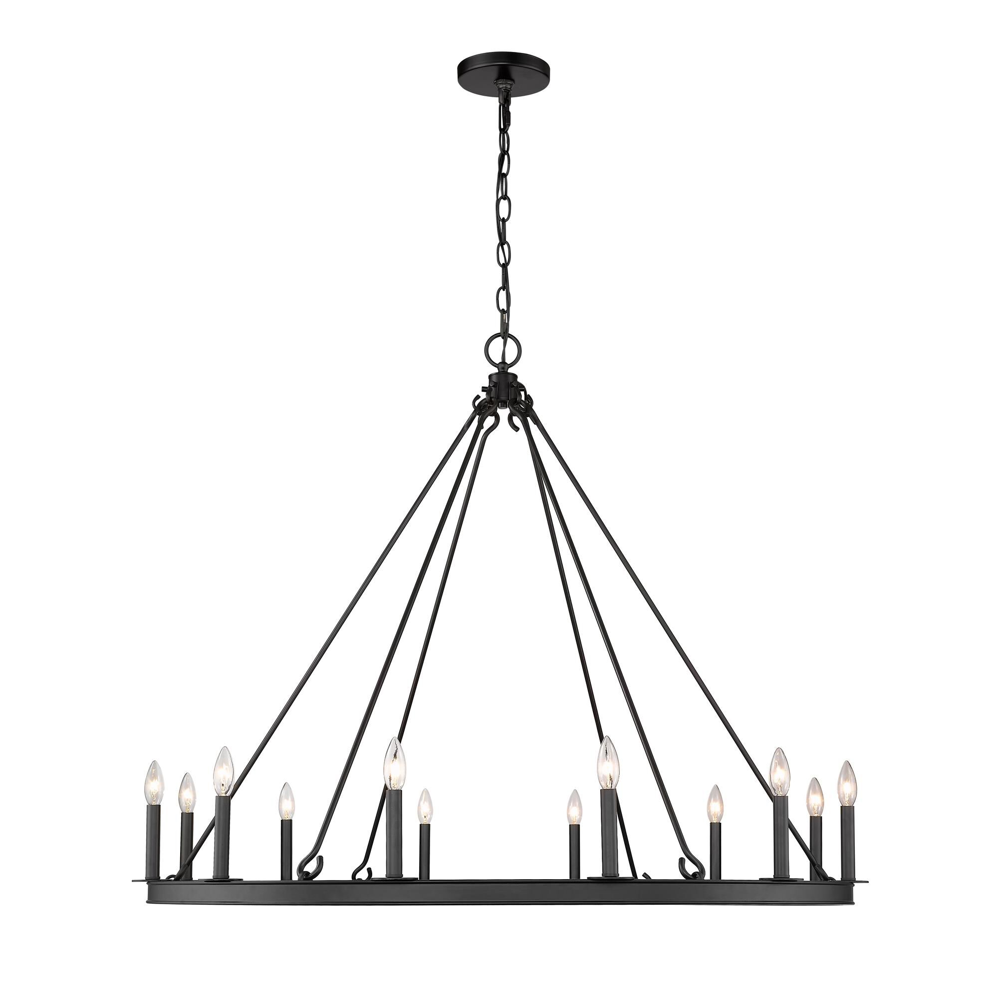 Shown in Matte Black finish and --- glass and --- shade