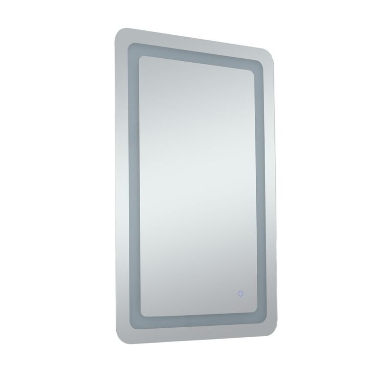 Genesis 40 Inch LED Lighted Mirror by Elegant Decor