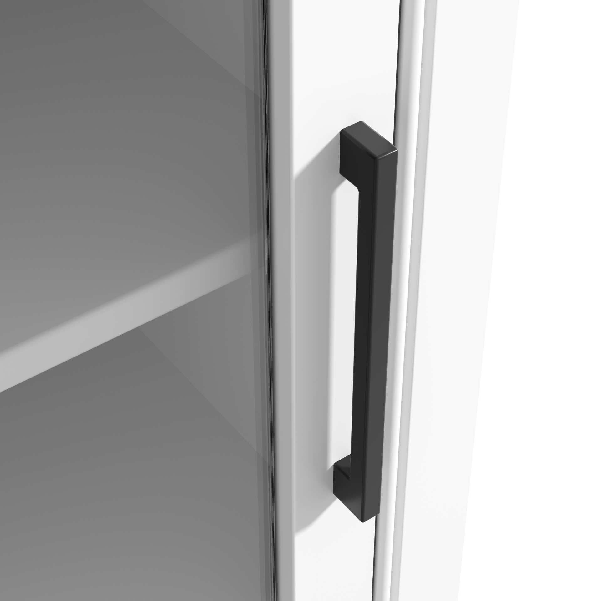 Shown in White finish