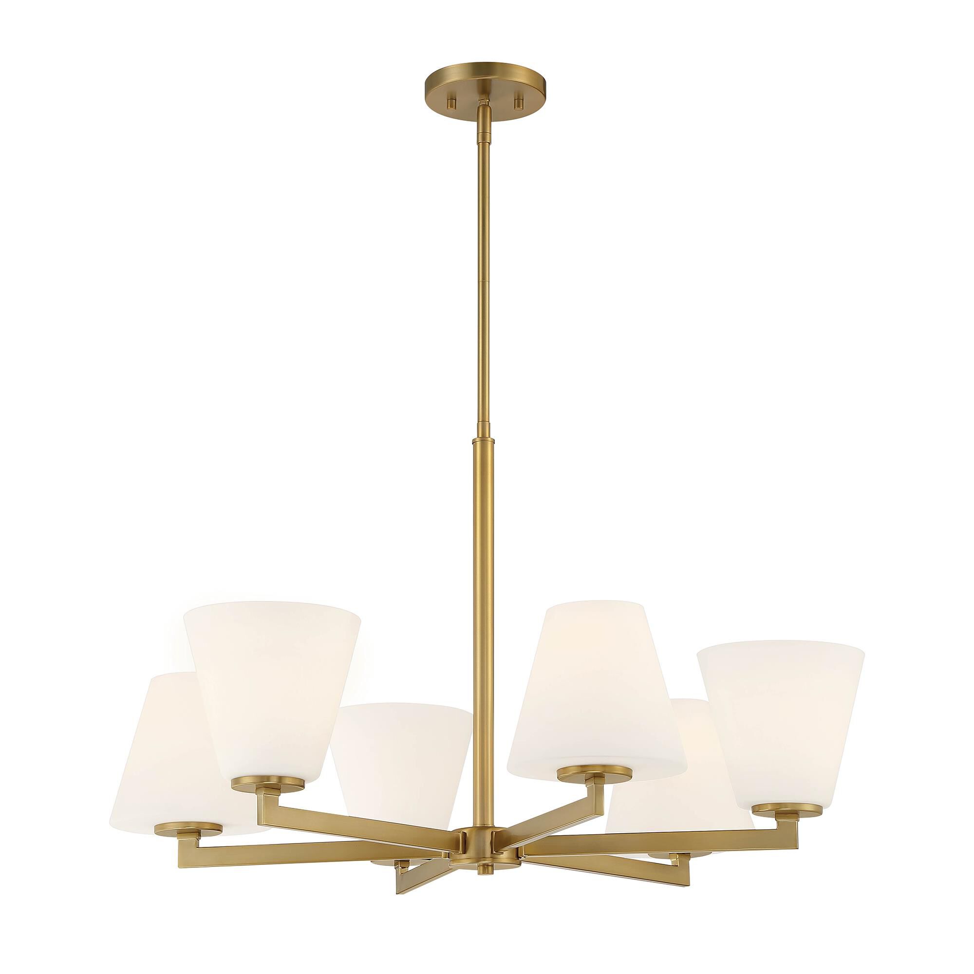 Palmyra 30 Inch 6 Light Chandelier by Designers Fountain