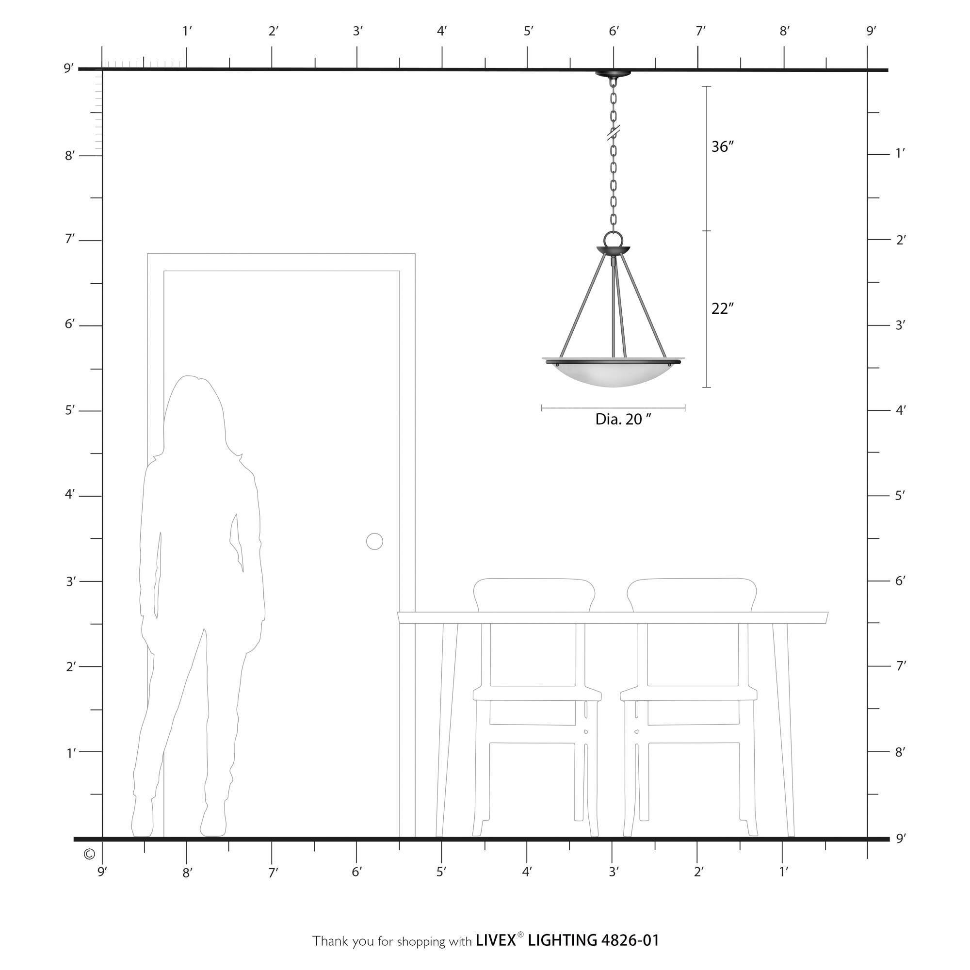 Shown in Antique Brass finish and White Alabaster glass and White Alabaster Glass shade