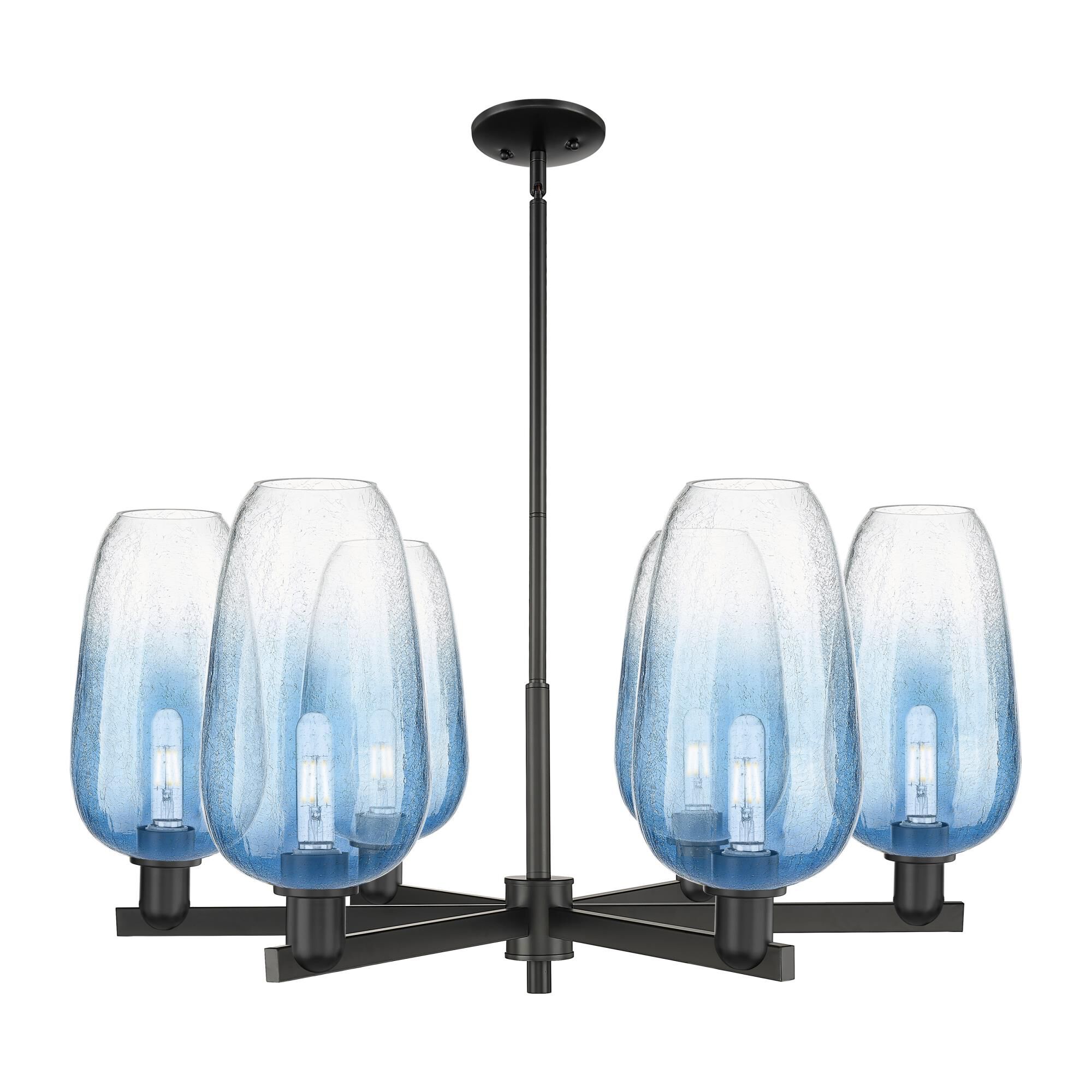 Bruno Marashlian Brookhaven Flute 24 Inch Chandelier by Innovations Lighting