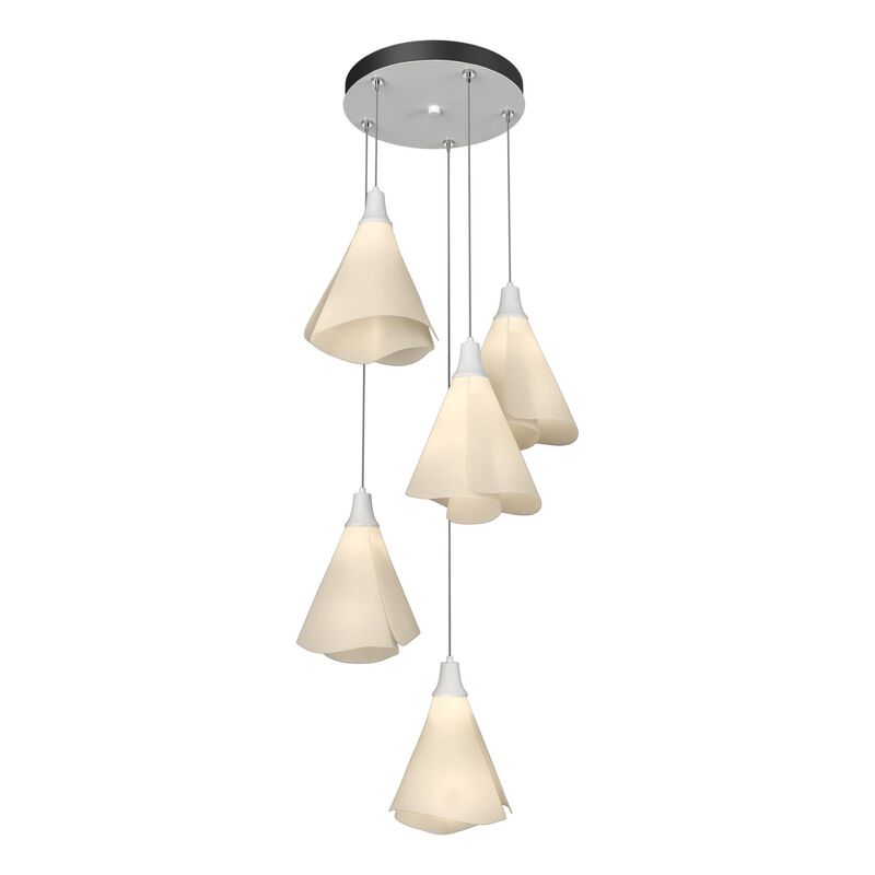 Mobius 17 Inch 5 Light Multi Light Pendant by Hubbardton Forge