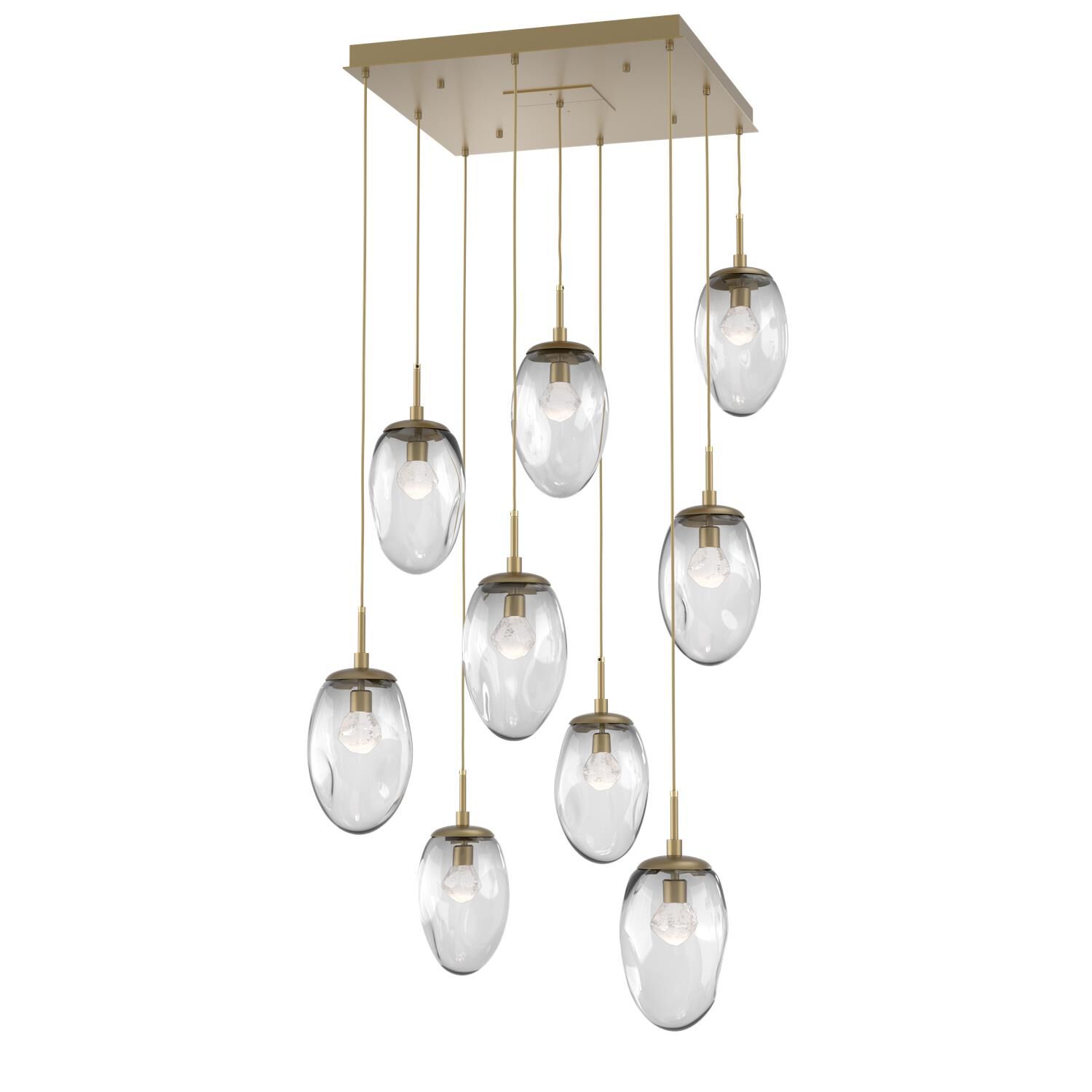 Levi Wilson Nebula 32 Inch 9 Light LED Multi Light Pendant by Hammerton Studio