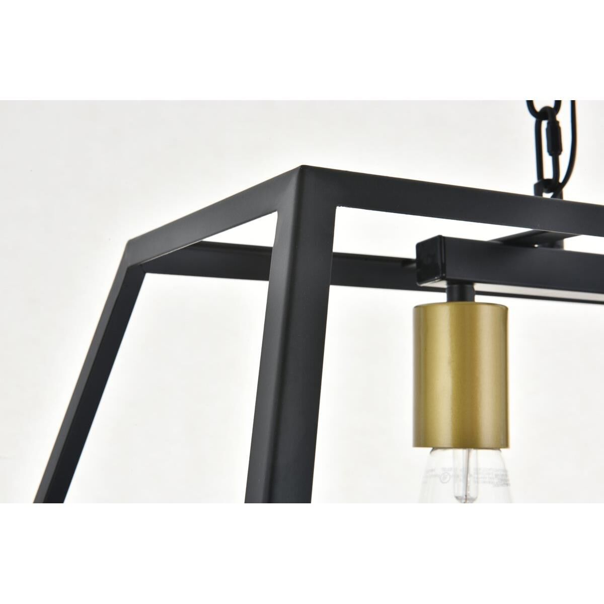 Shown in Brass And Black finish