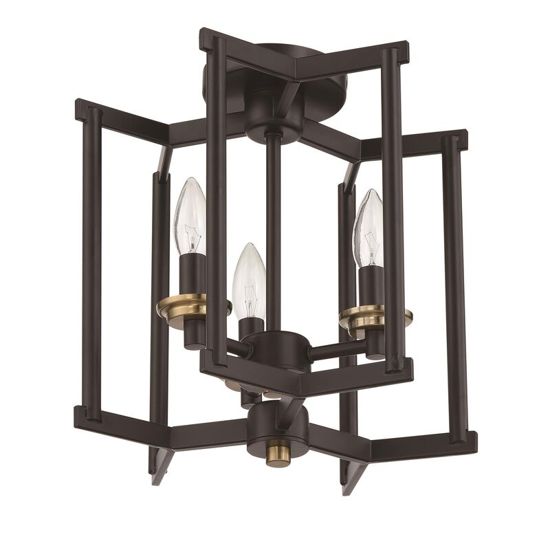 Avante Grand 11 Inch Semi Flush Mount by Craftmade
