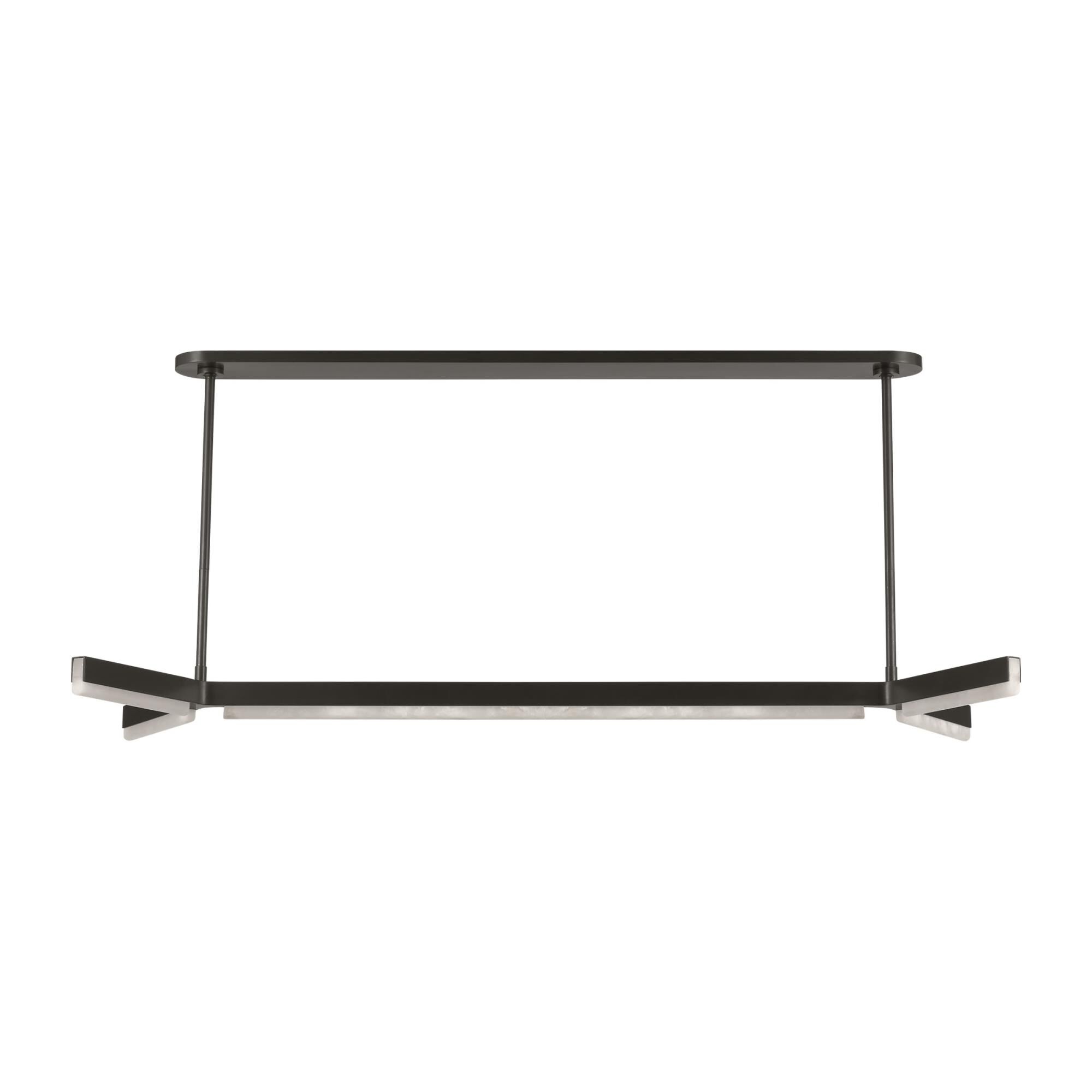 Shown in Bronze finish and Alabaster Diffuser glass