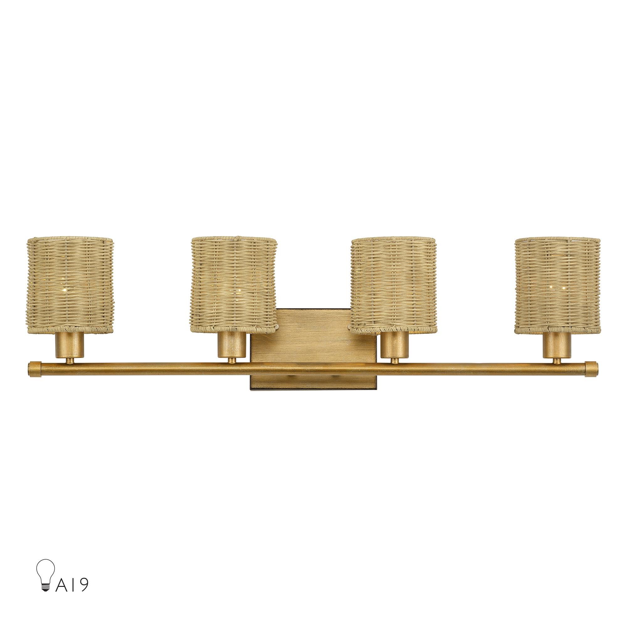 Weavington 36 Inch Bath Vanity Light by Livex Lighting