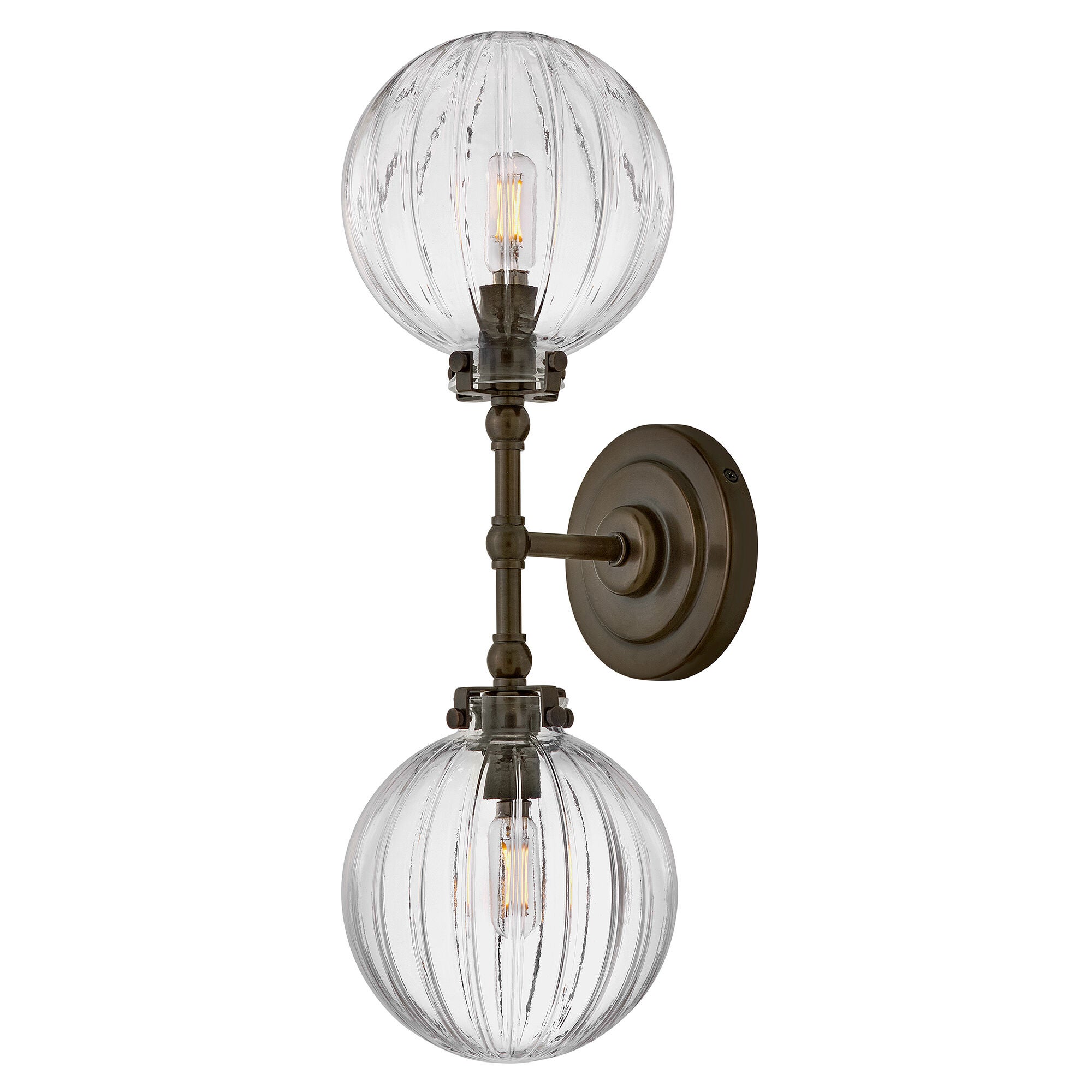 Helene 20 Inch 2 Light Wall Sconce,