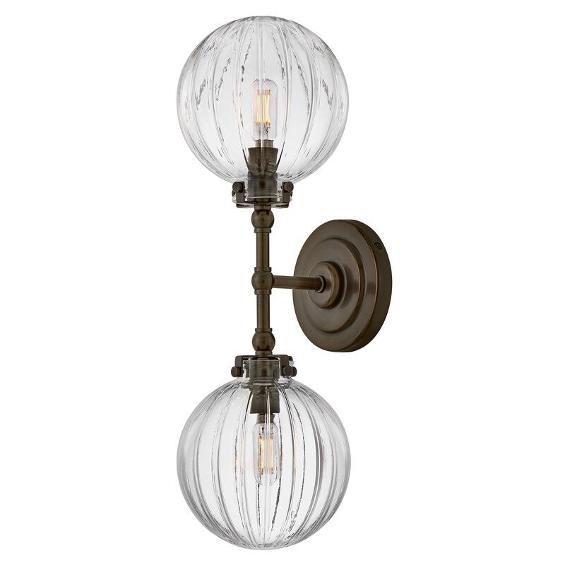 Helene 20 Inch 2 Light Wall Sconce by Hinkley