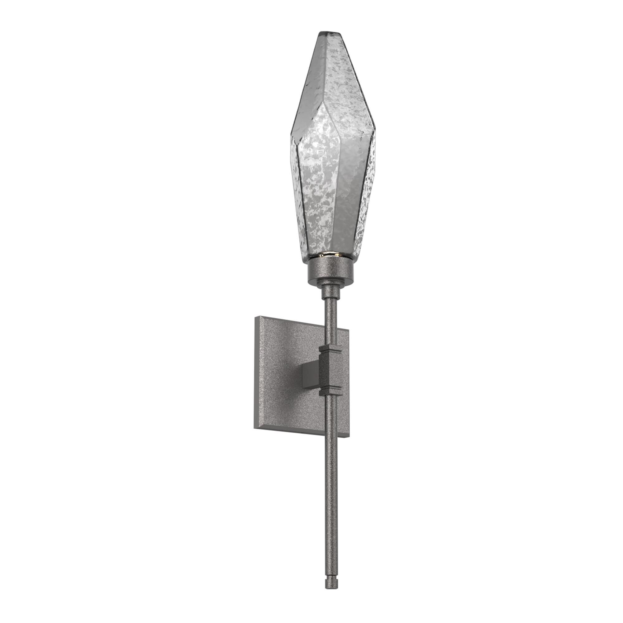 Shown in Graphite finish and Chilled Blown And Smoke glass