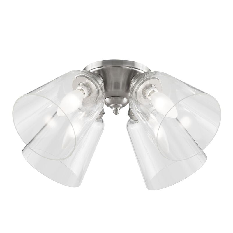 9 Inch 4 Light Fan Light Kit by Fanimation