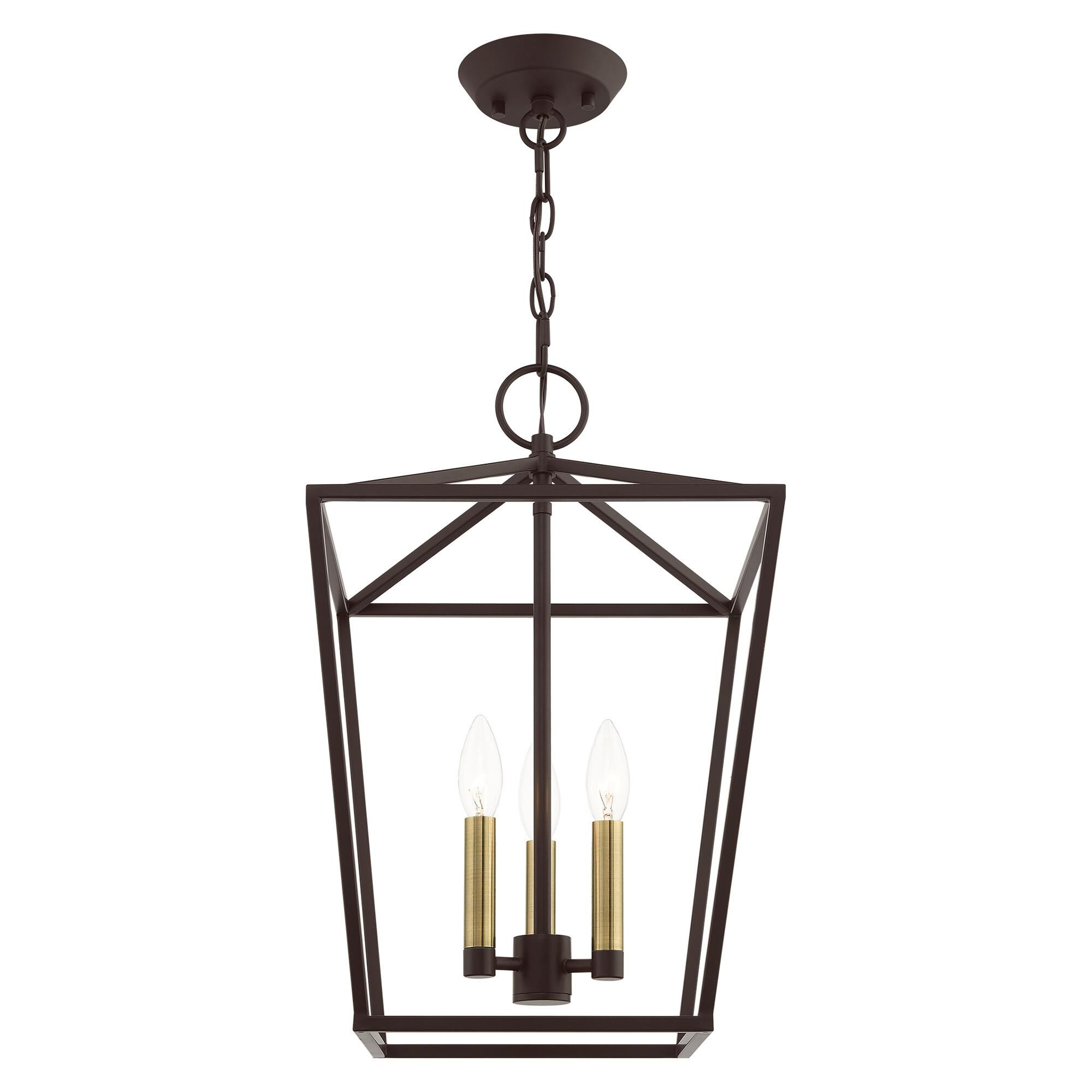 Shown in Bronze finish and Bronze Metal Shade glass and Bronze Metal shade