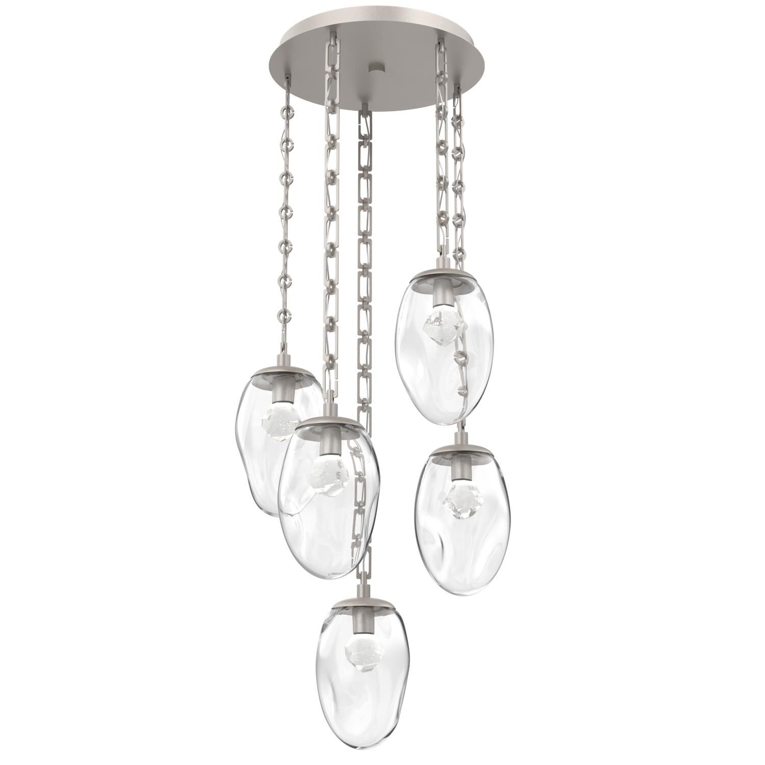 Levi Wilson Meteo Led 22 Inch Multi Light Pendant by Hammerton Studio