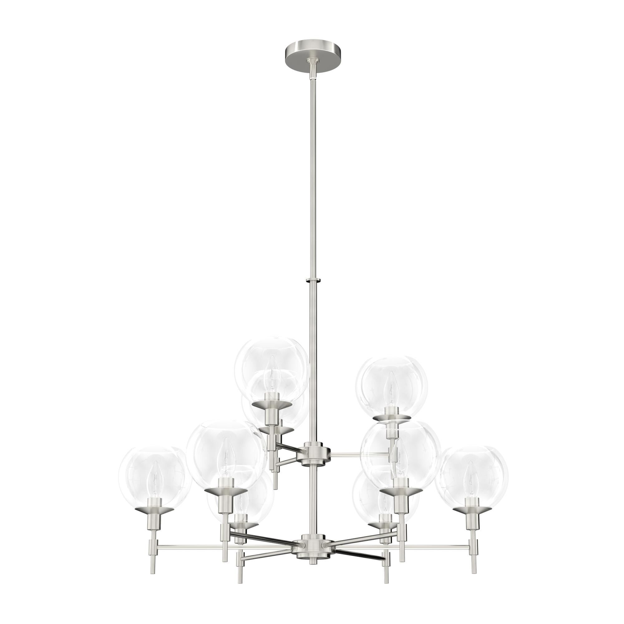 Xidane 32 Inch 9 Light Chandelier by Hunter Fan
