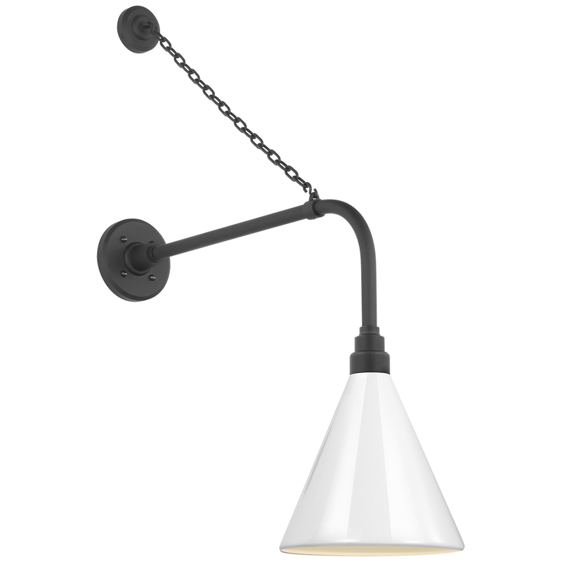Thomas O'Brien Academy Barn Light 33 Inch Outdoor Wall Light by Visual Comfort Signature Collection