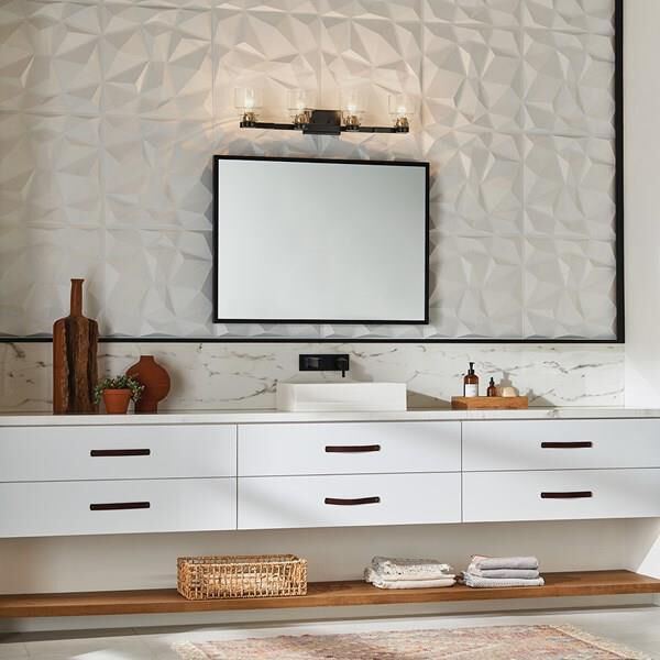 Vionnet 33 Inch 4 Light Bath Vanity Light by Kichler Lighting