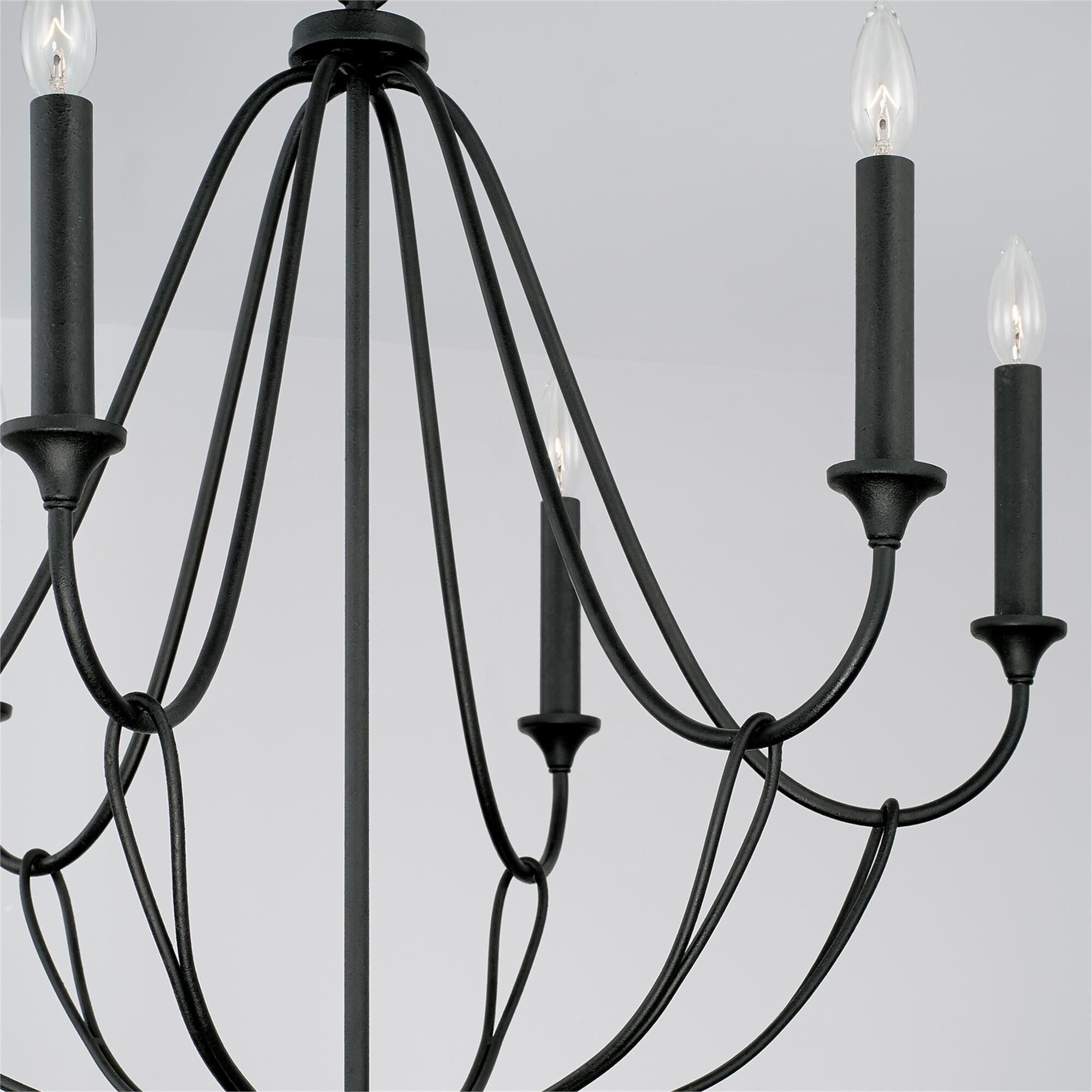Shown in Black Iron finish