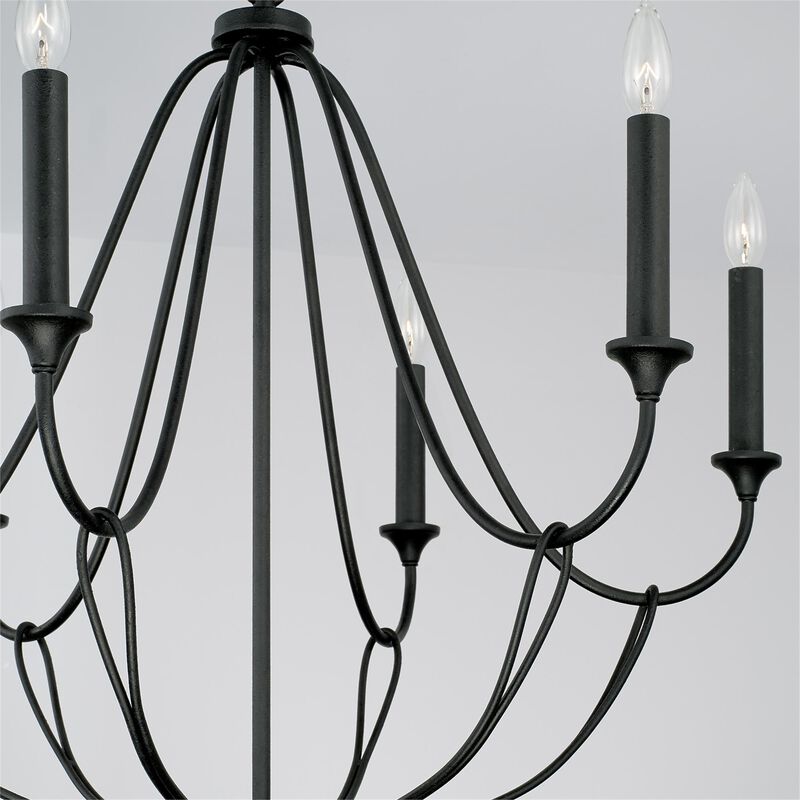 Bentley 30 Inch 6 Light Chandelier by Capital Lighting Fixture Company