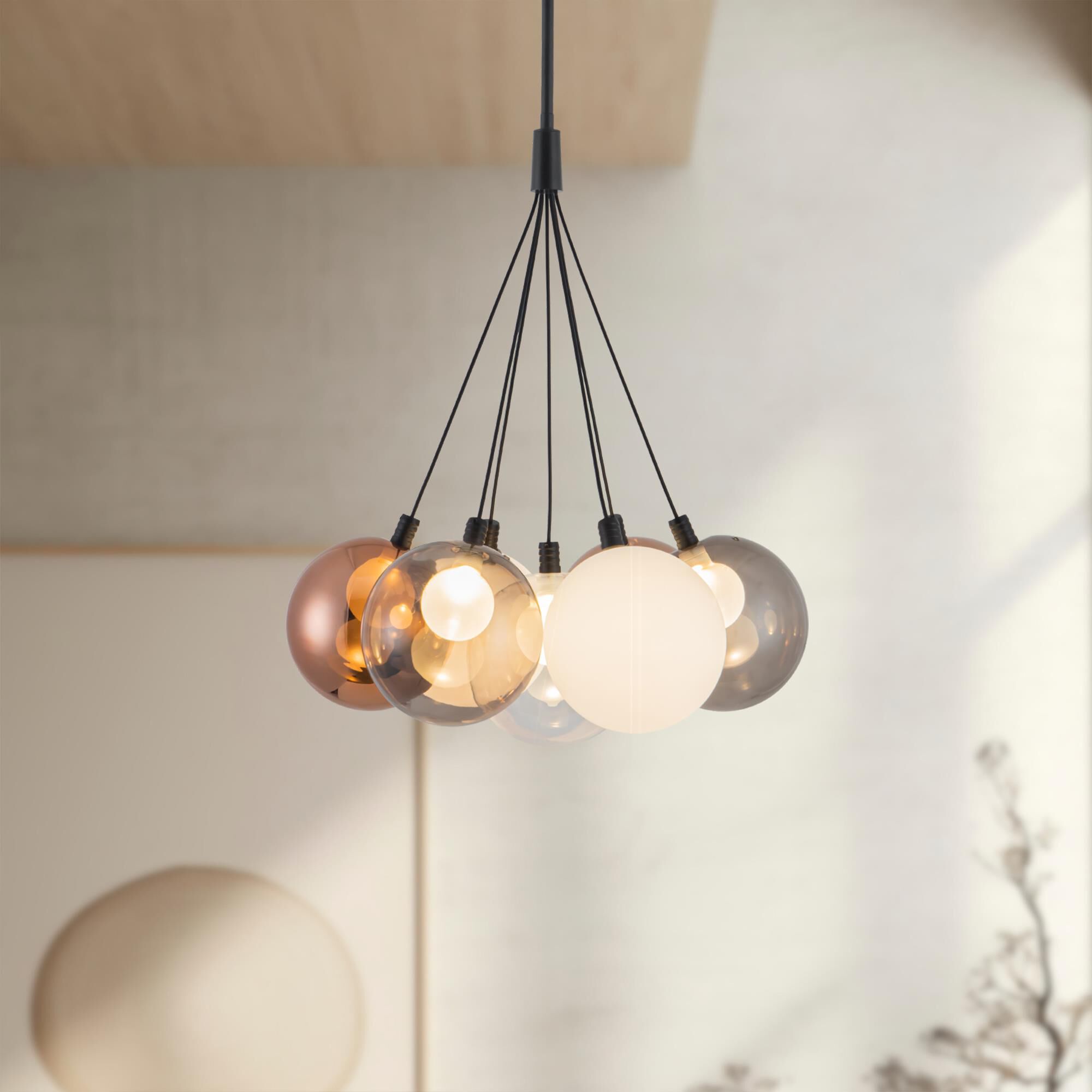 Bolla 17 Inch Mini Chandelier by Kuzco Lighting