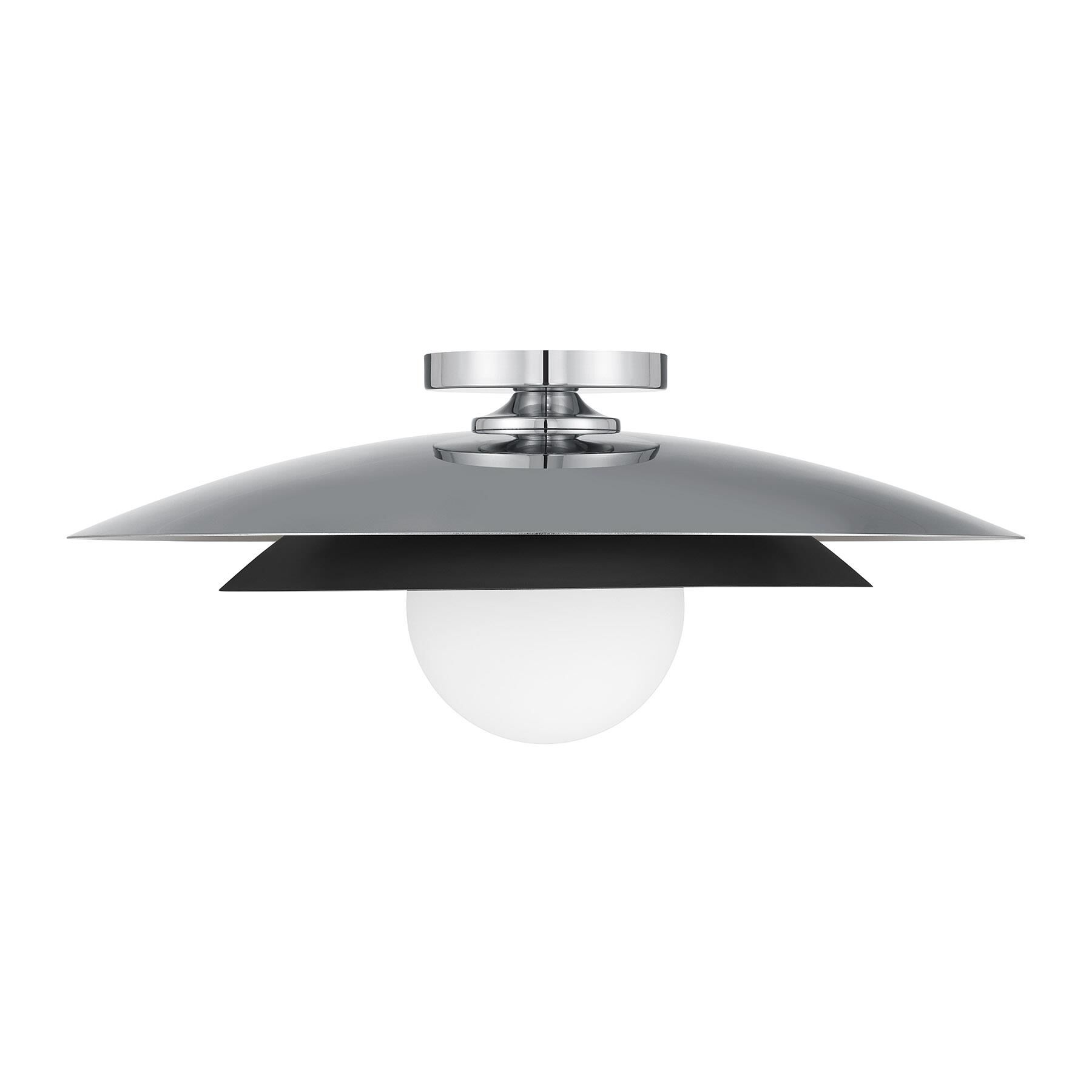Sherrer 20 Inch Semi Flush Mount by Savoy House