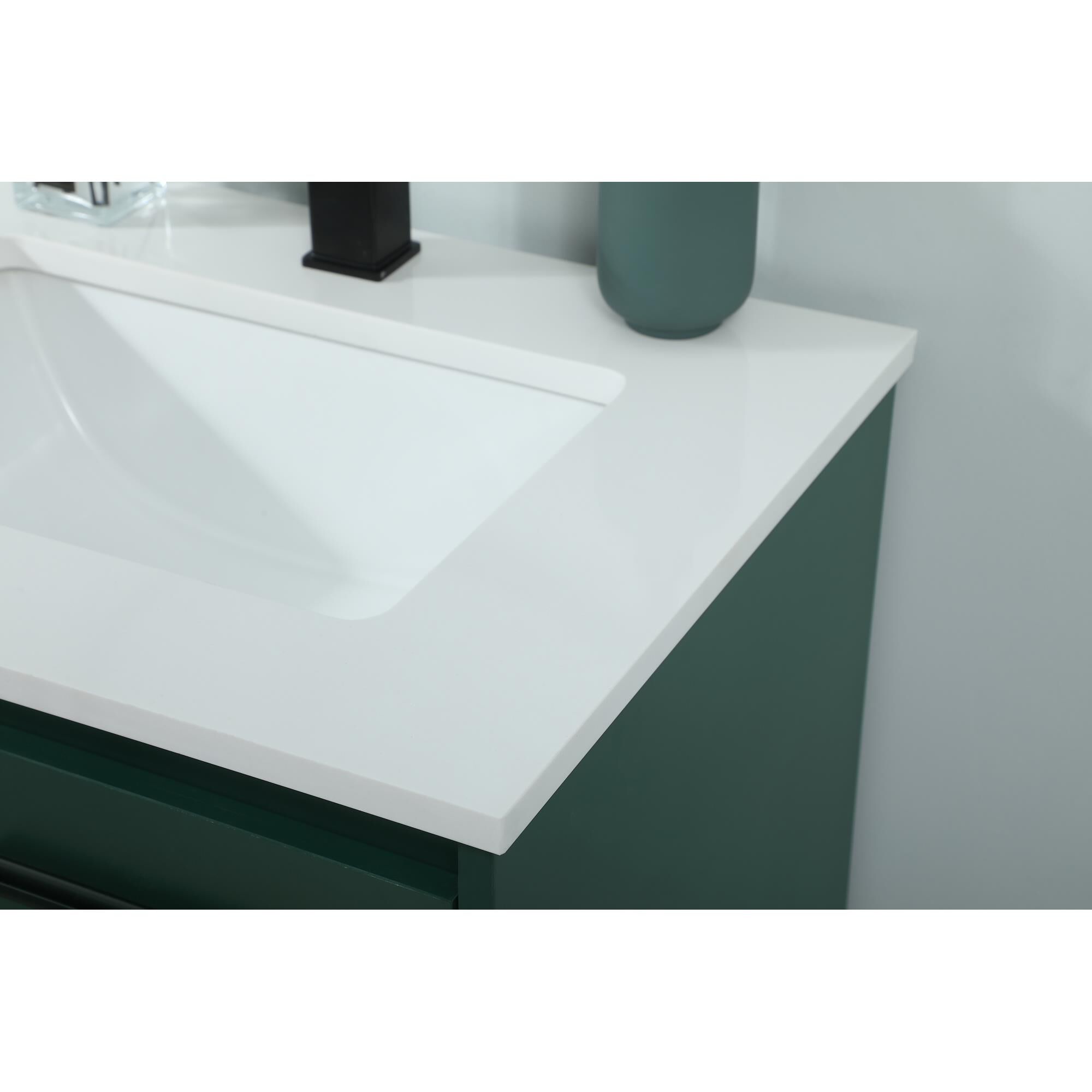 Shown in Green finish