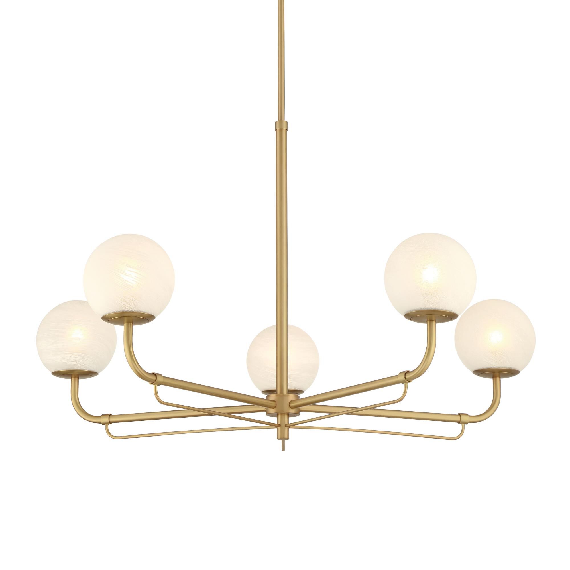 Shown in Legacy Brass finish and White glass and Etched Alabaster Glass shade