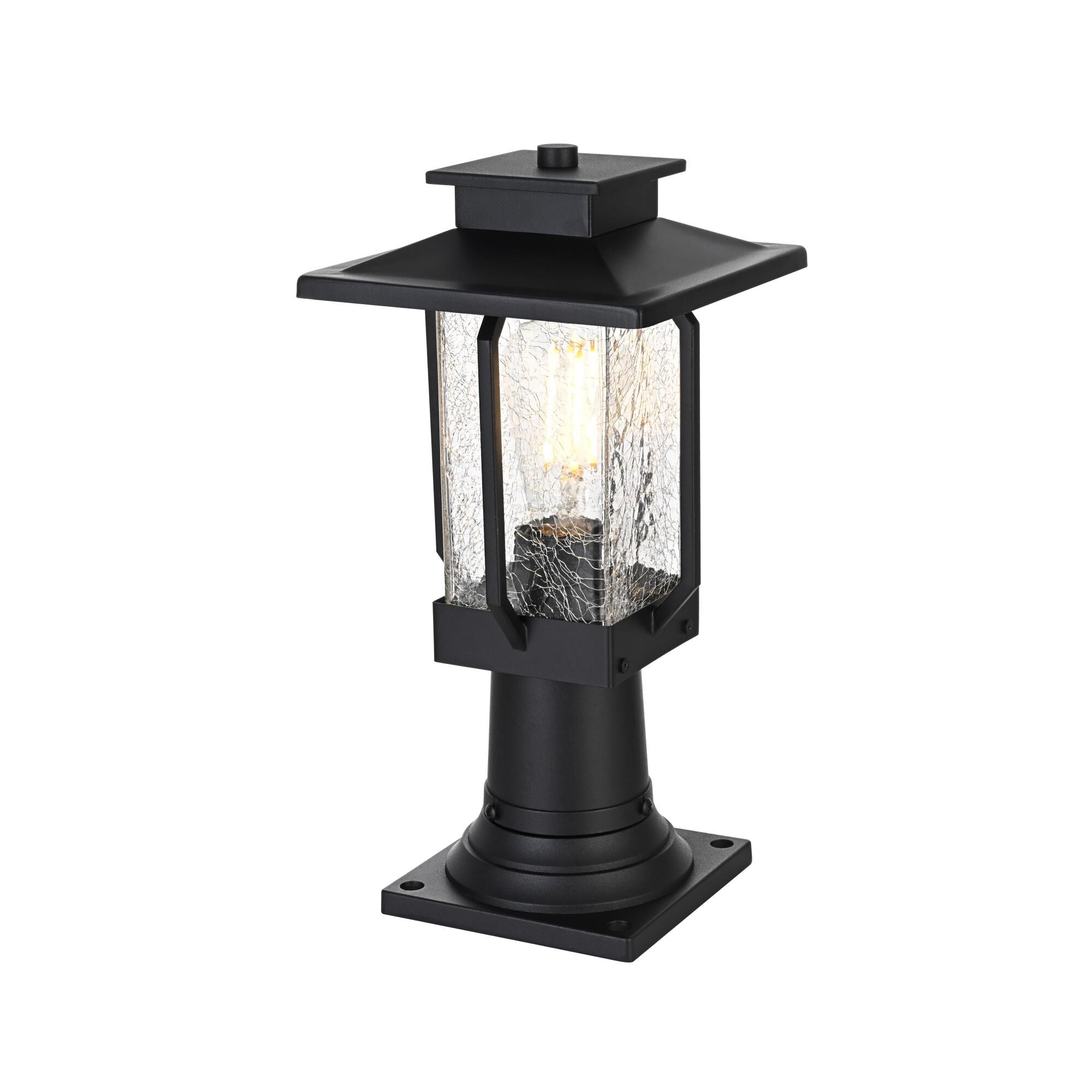 Salem 15 Inch Outdoor Post Lamp by Elegant Lighting