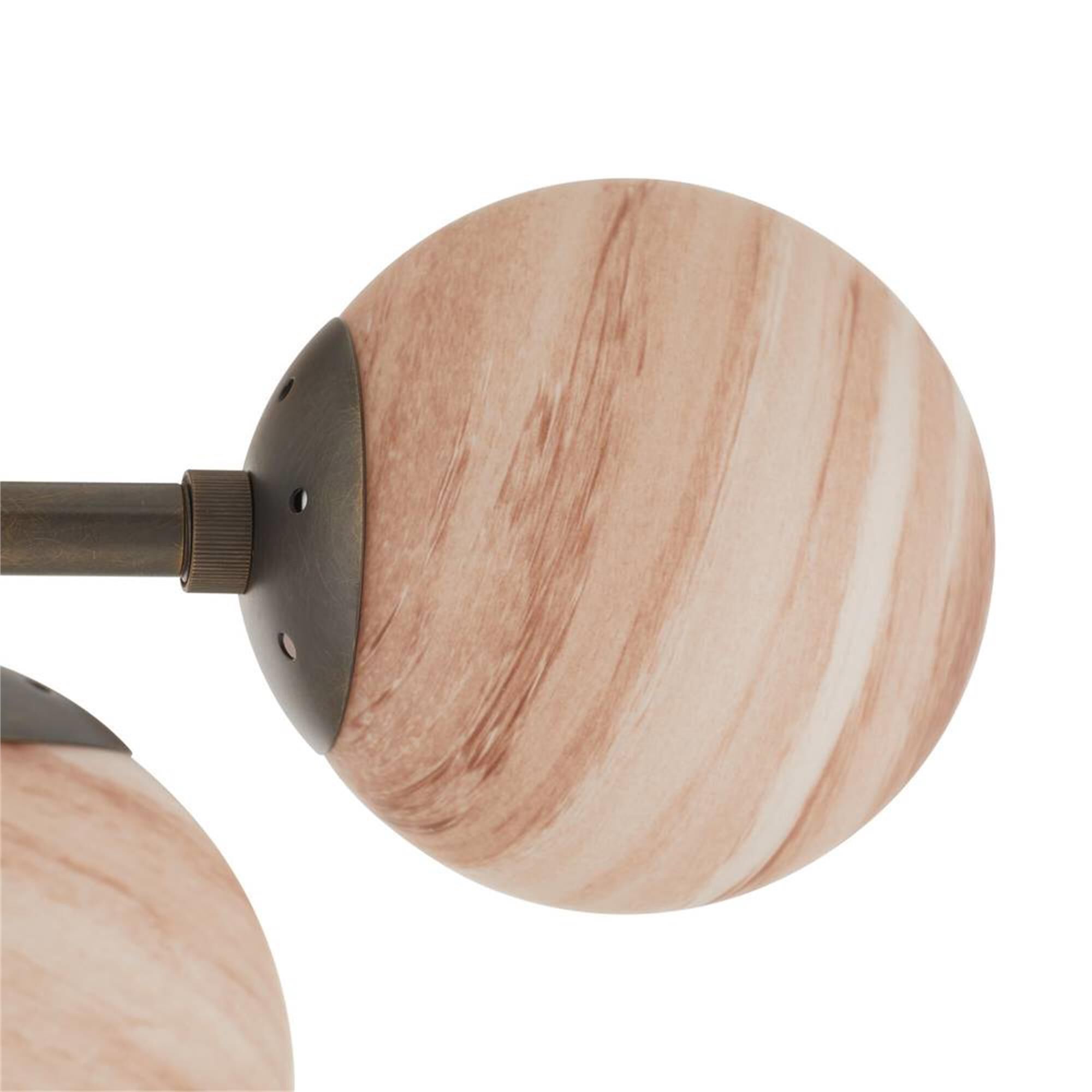 Shown in Coffee Swirl finish