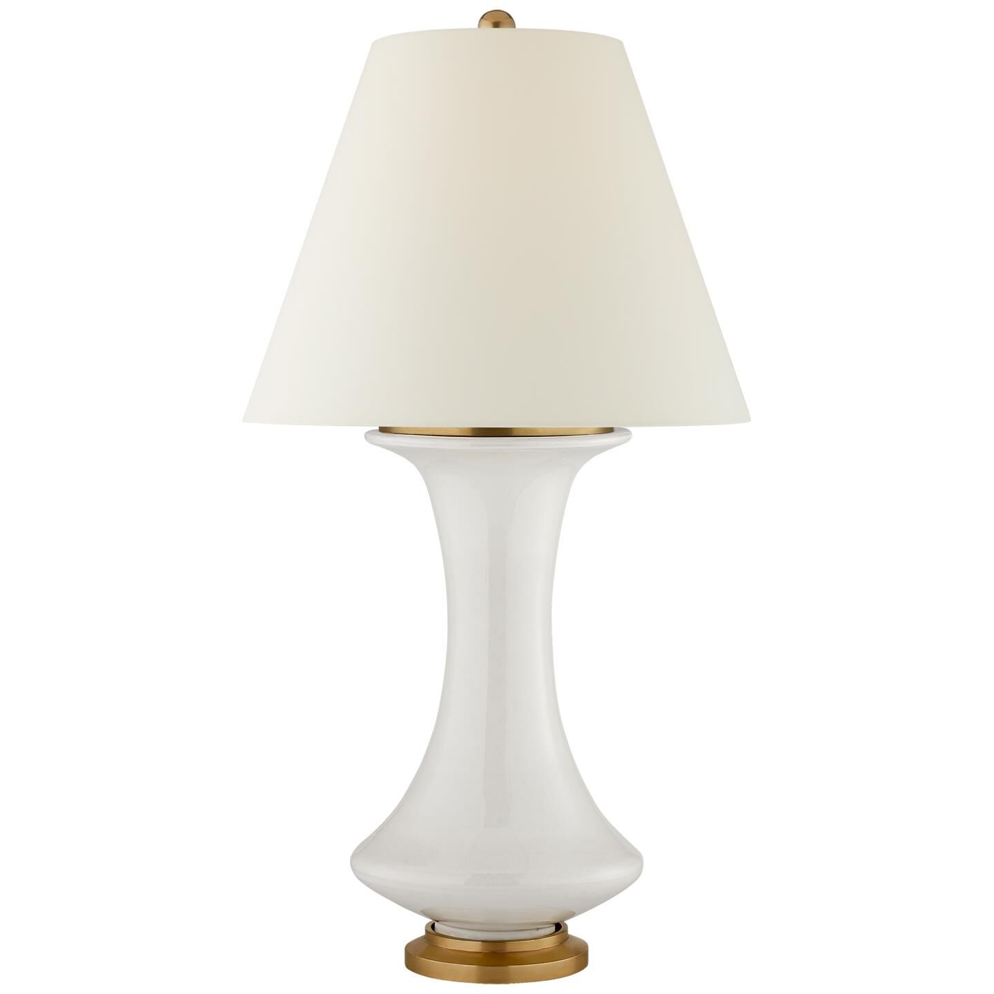 Shown in Ivory finish and Natural Percale shade