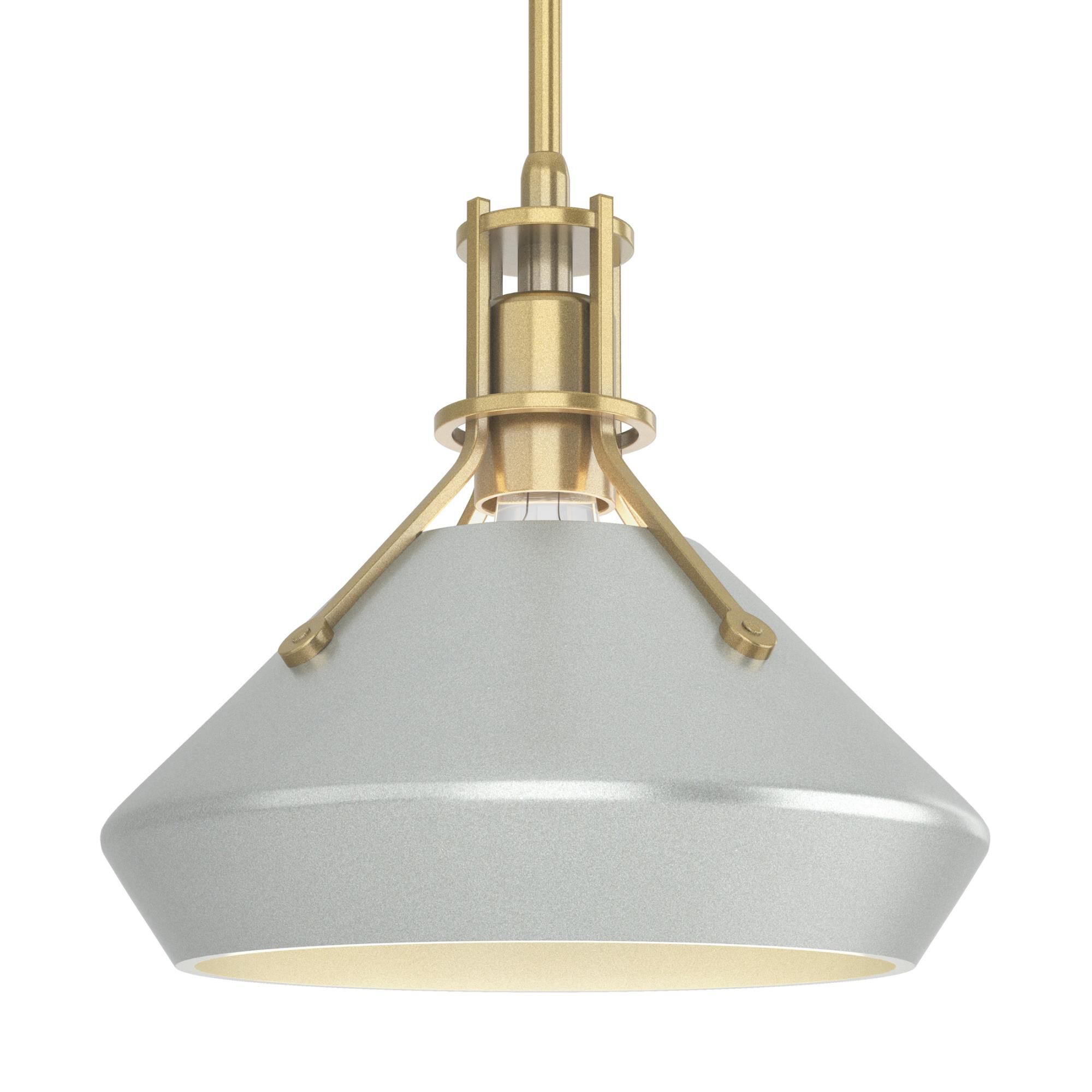 Shown in Modern Brass finish and Vintage Platinum  accent