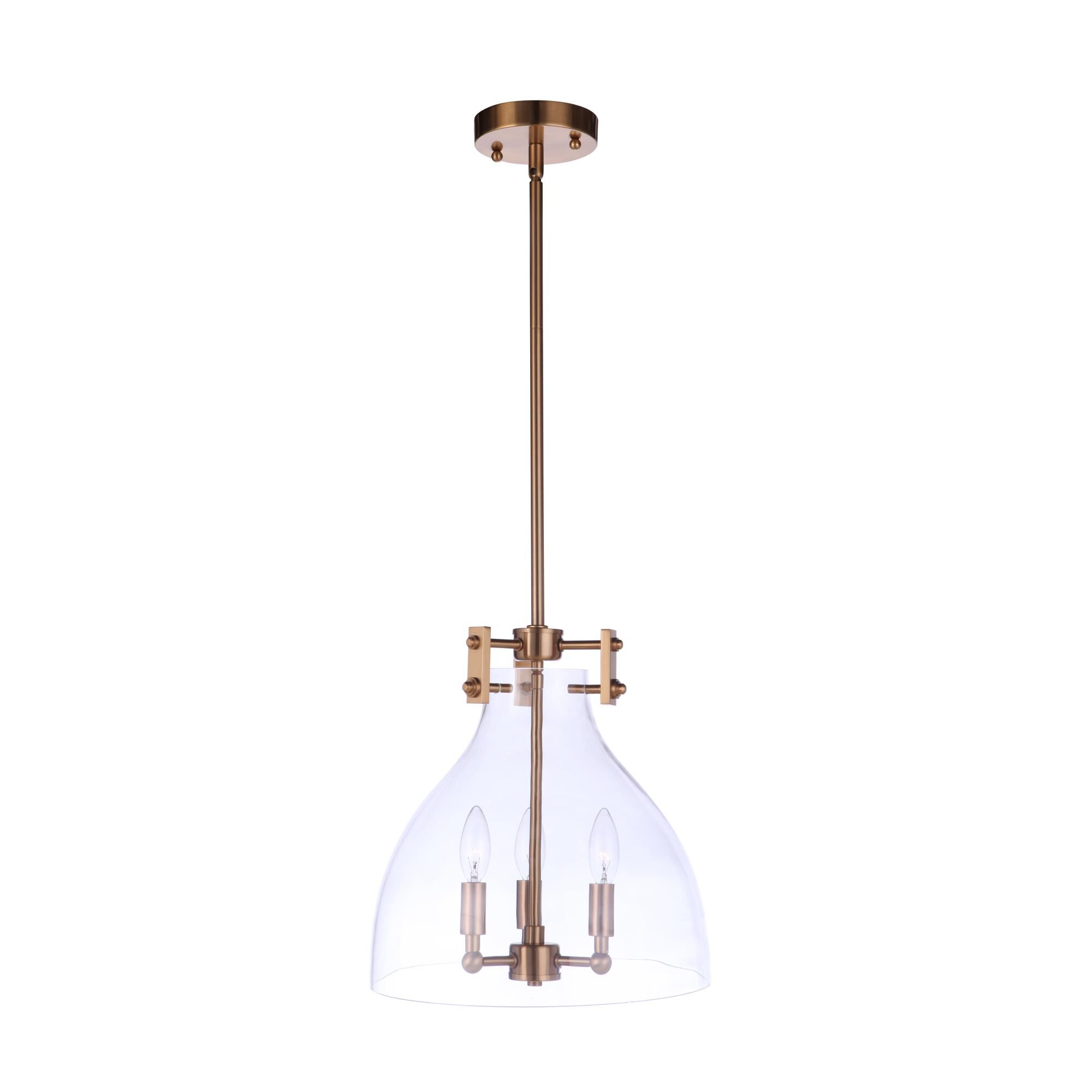 Shown in Satin Brass finish