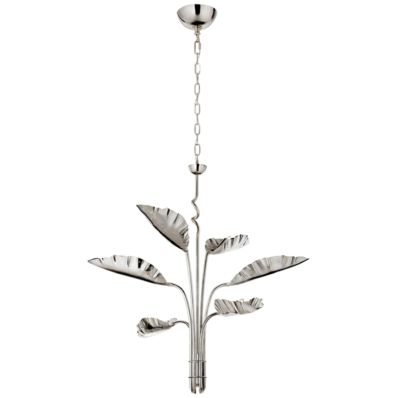 Julie Neill Dumaine 41 Inch 6 Light Chandelier by Visual Comfort Signature Collection