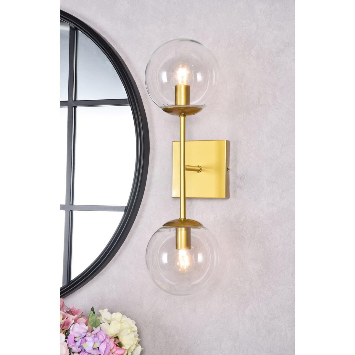 Neri 7 Inch Wall Sconce by Elegant Lighting
